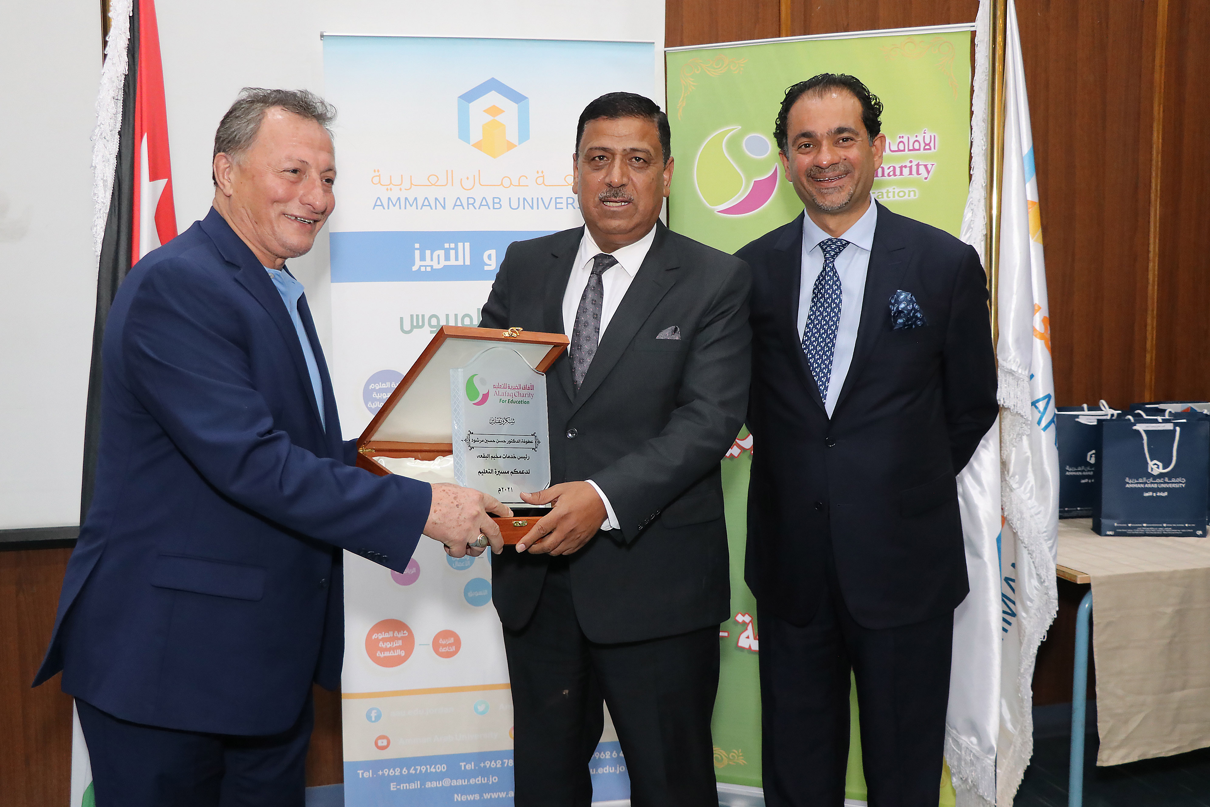 "عمان العربية تكرم الطلبة المتفوقين في الثانوية العامة في لواء عين الباشا10