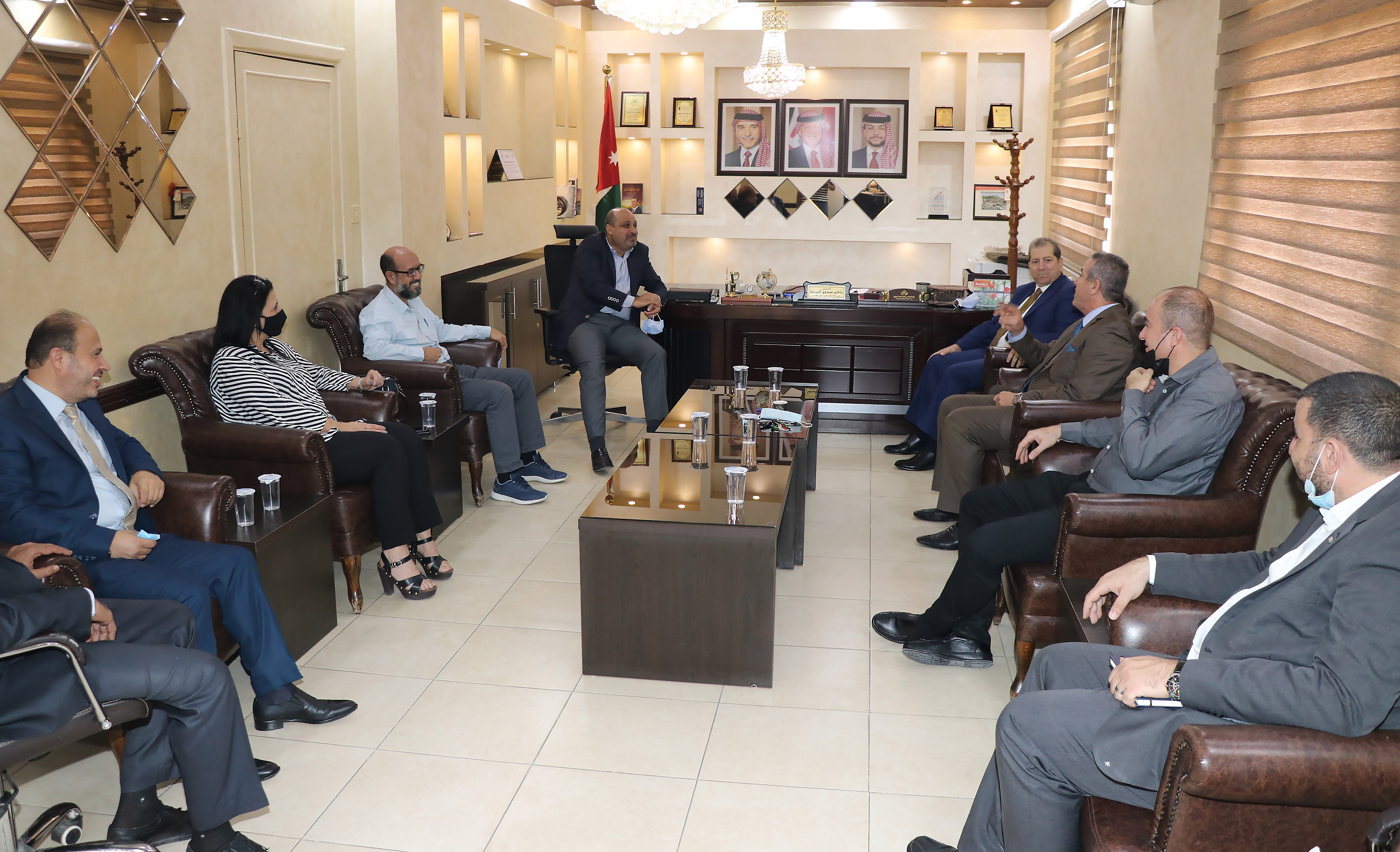 مذكرة تعاون بين "عمان العربية" وبلدية عين الباشا1