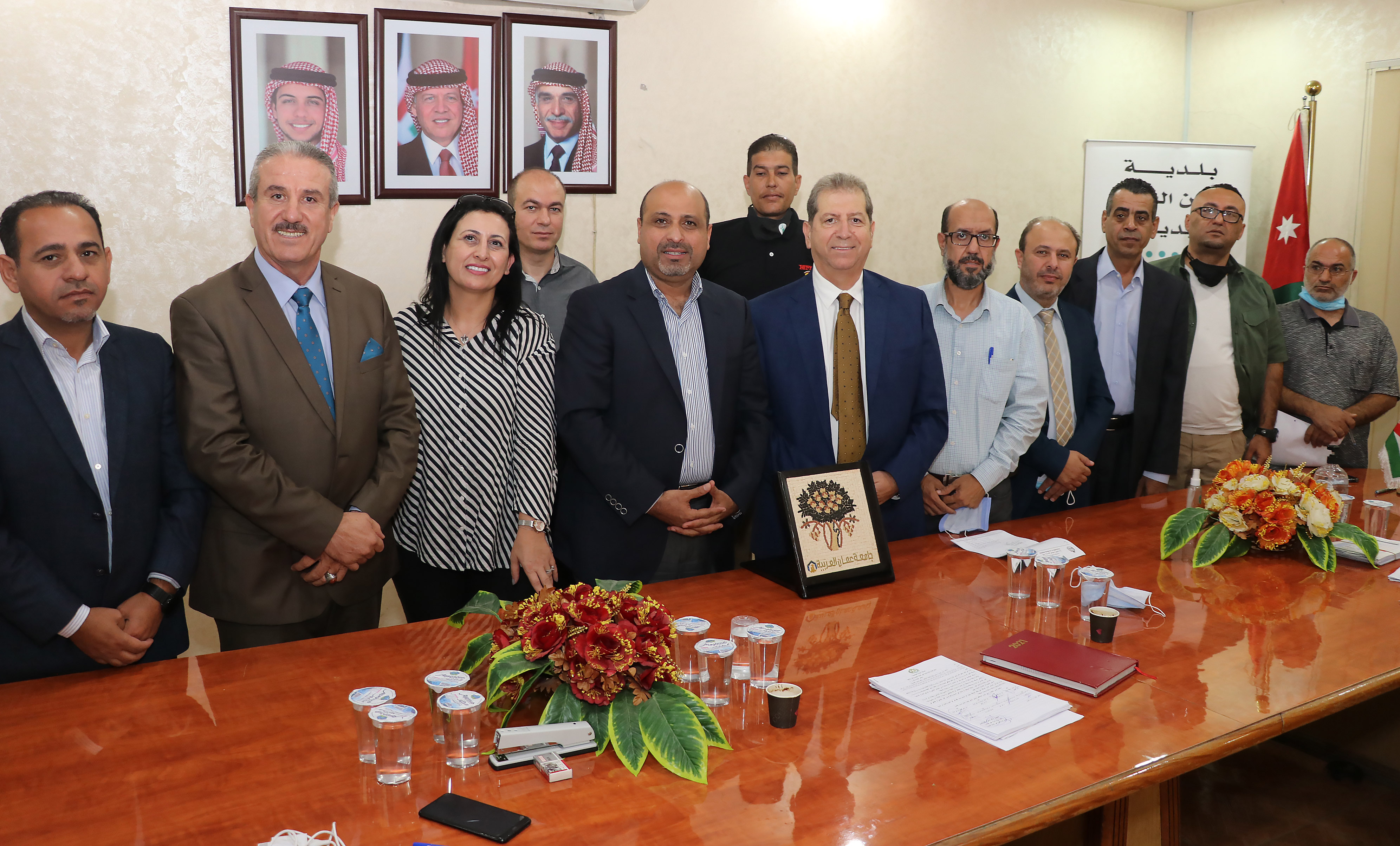 مذكرة تعاون بين "عمان العربية" وبلدية عين الباشا3