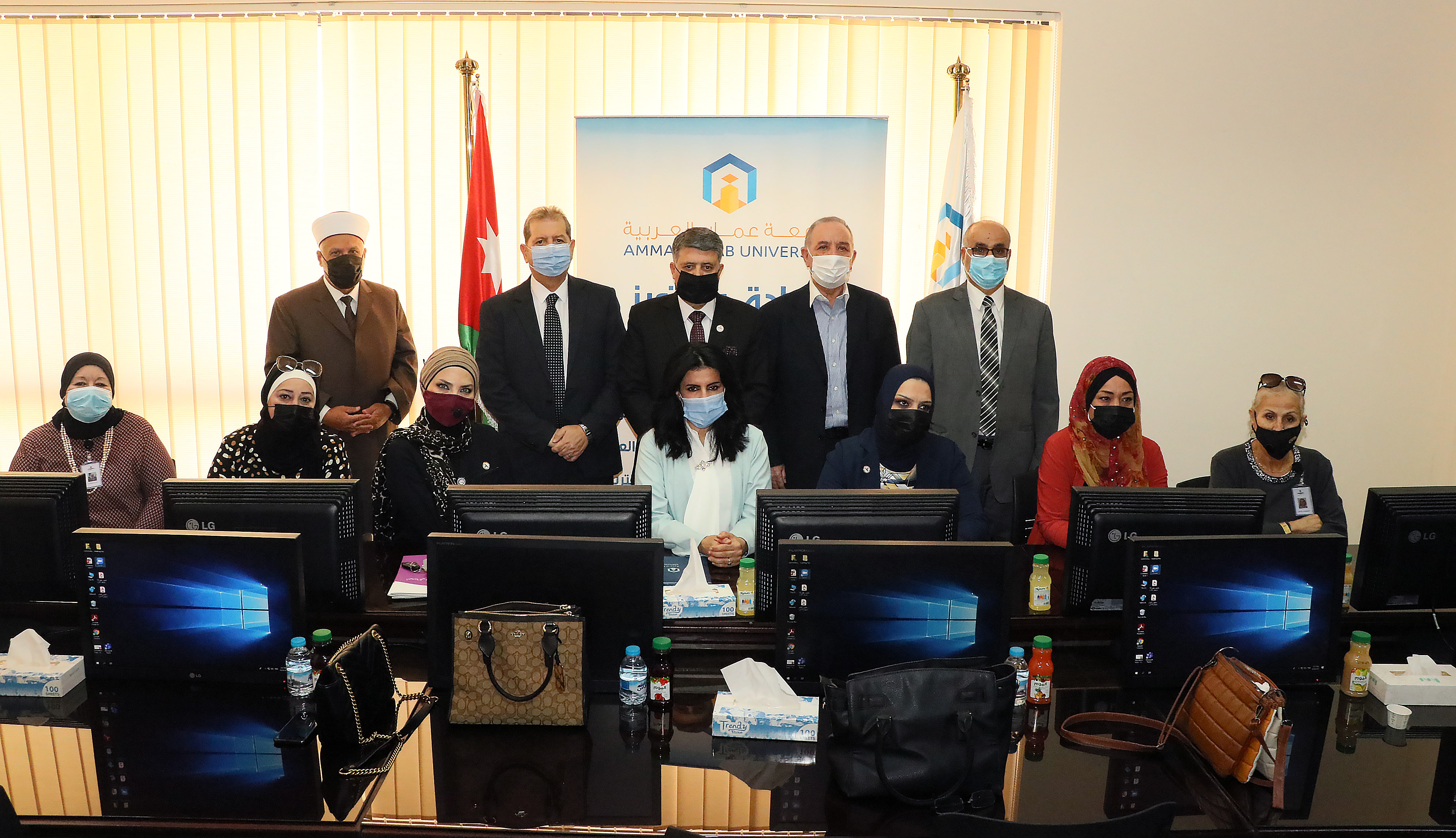 توقيع مذكرة تفاهم بين جامعة عمان العربية وجمعية عَون الثقافية الوطنية4
