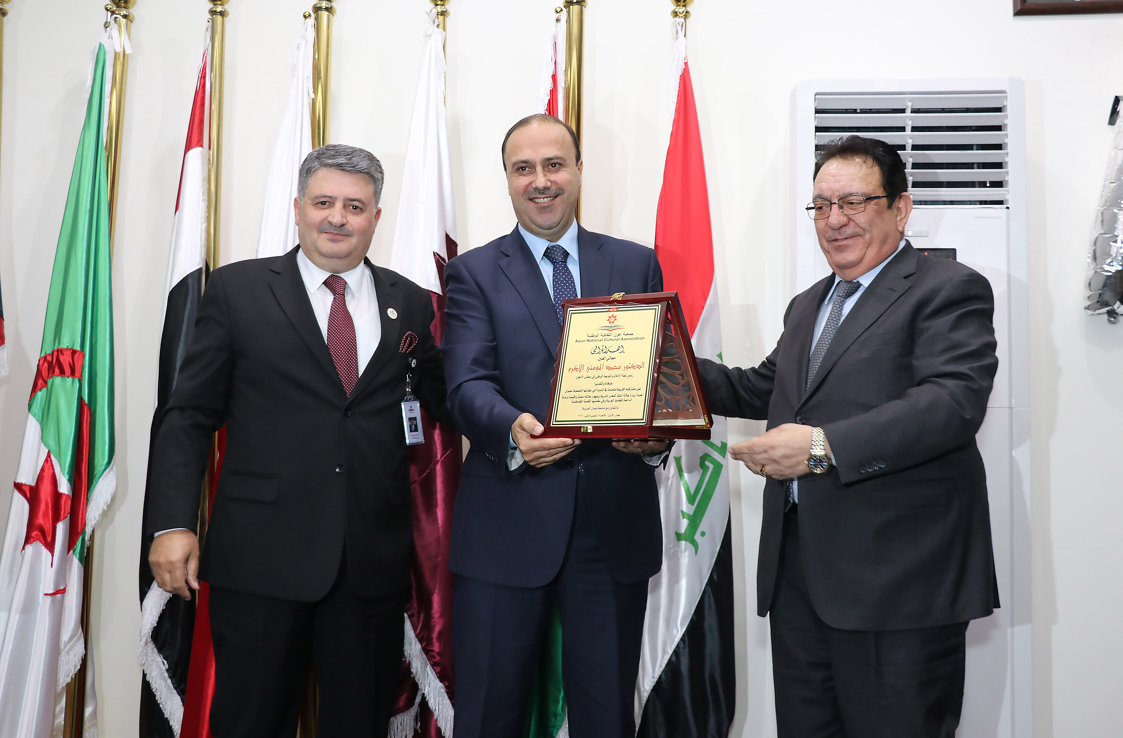 جامعة عمان العربية تستضيف ندوة بالتعاون مع جمعية عون الثقافية الوطنية عن جهود جلالة الملك الداعمة للقضايا العربية 6
