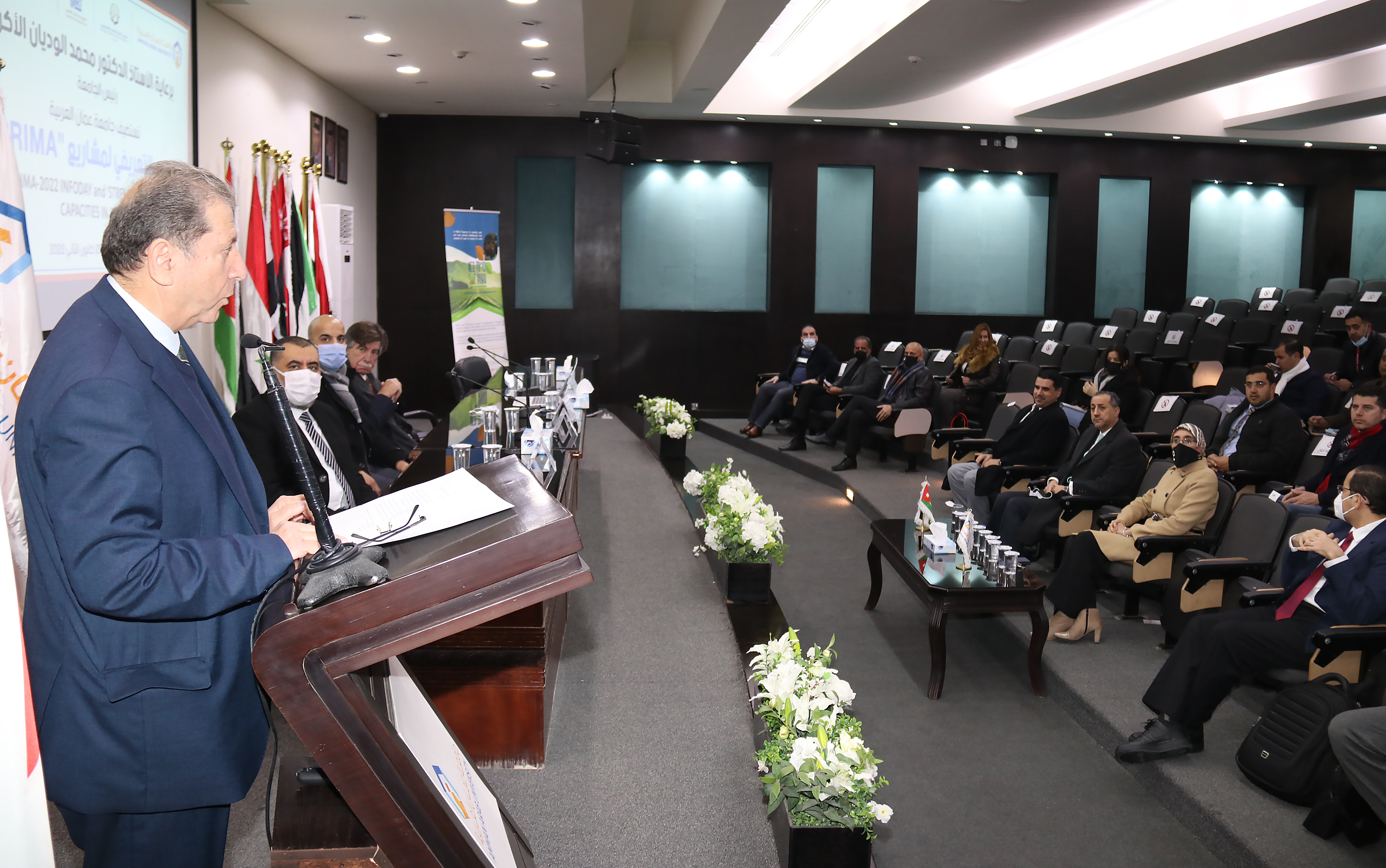 "عمان العربية" تستضيف ورشة تعريفية بمشاريع (PRIMA)3