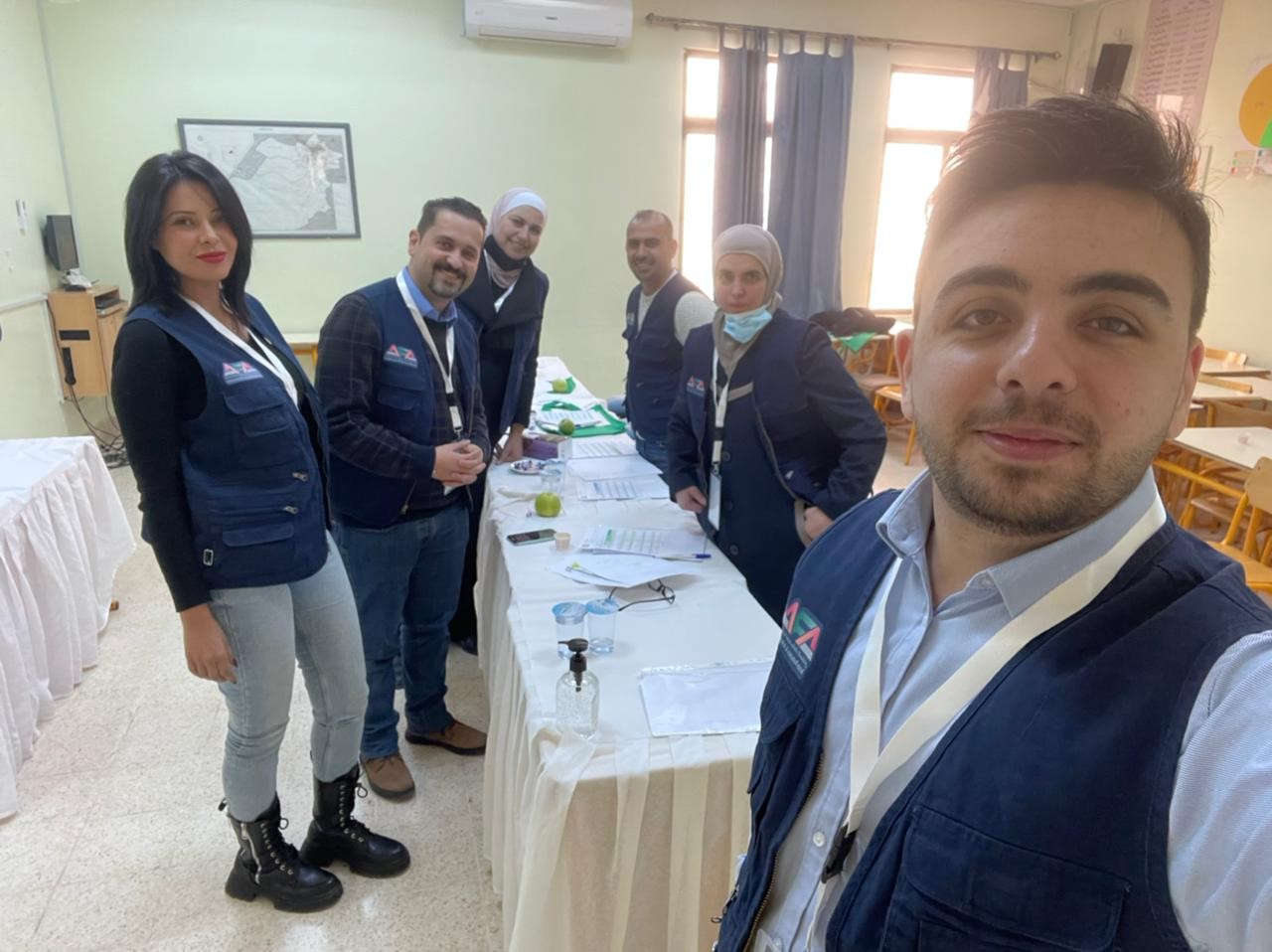 عمان العربية تشارك بتحكيم المسابقة الوطنية السابعة عشرة للروبوت FLL2