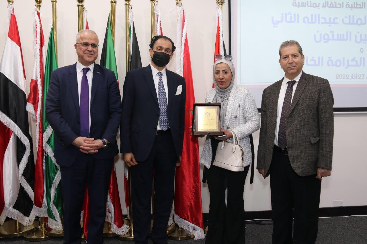 "عمان العربية" تحتفل بعيد ميلاد جلالة الملك وذكرى معركة الكرامة ويوم الأم19