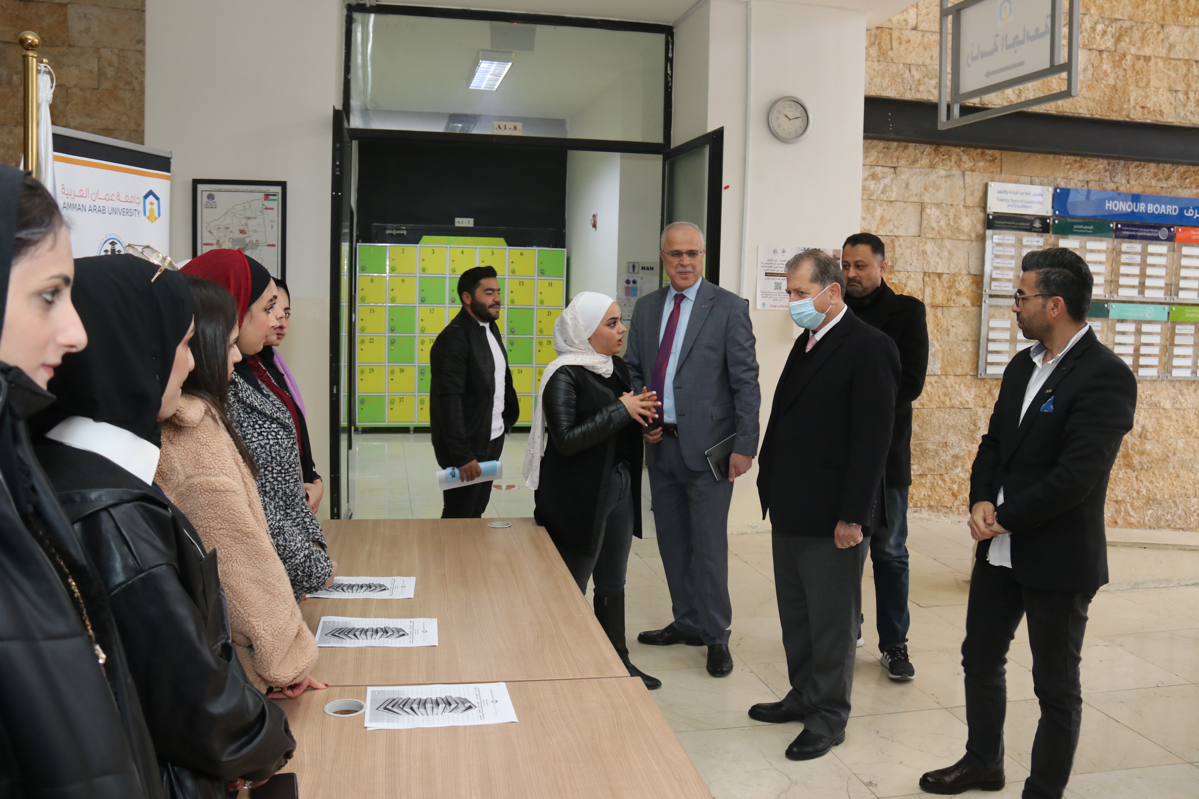 مبادرات فاعلة لطلبة جامعة عمان العربية3