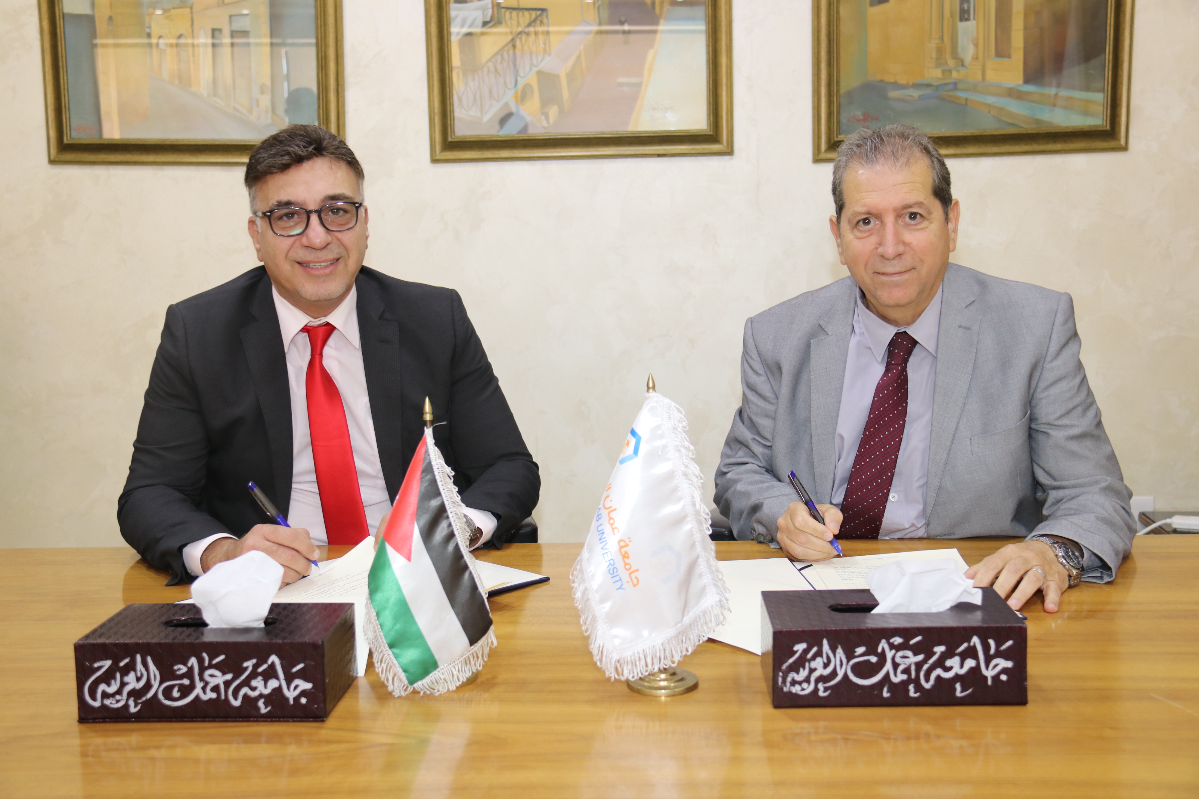 اتفاقية تعاون بين "عمان العربية" وشركة مزايا للتوظيف2