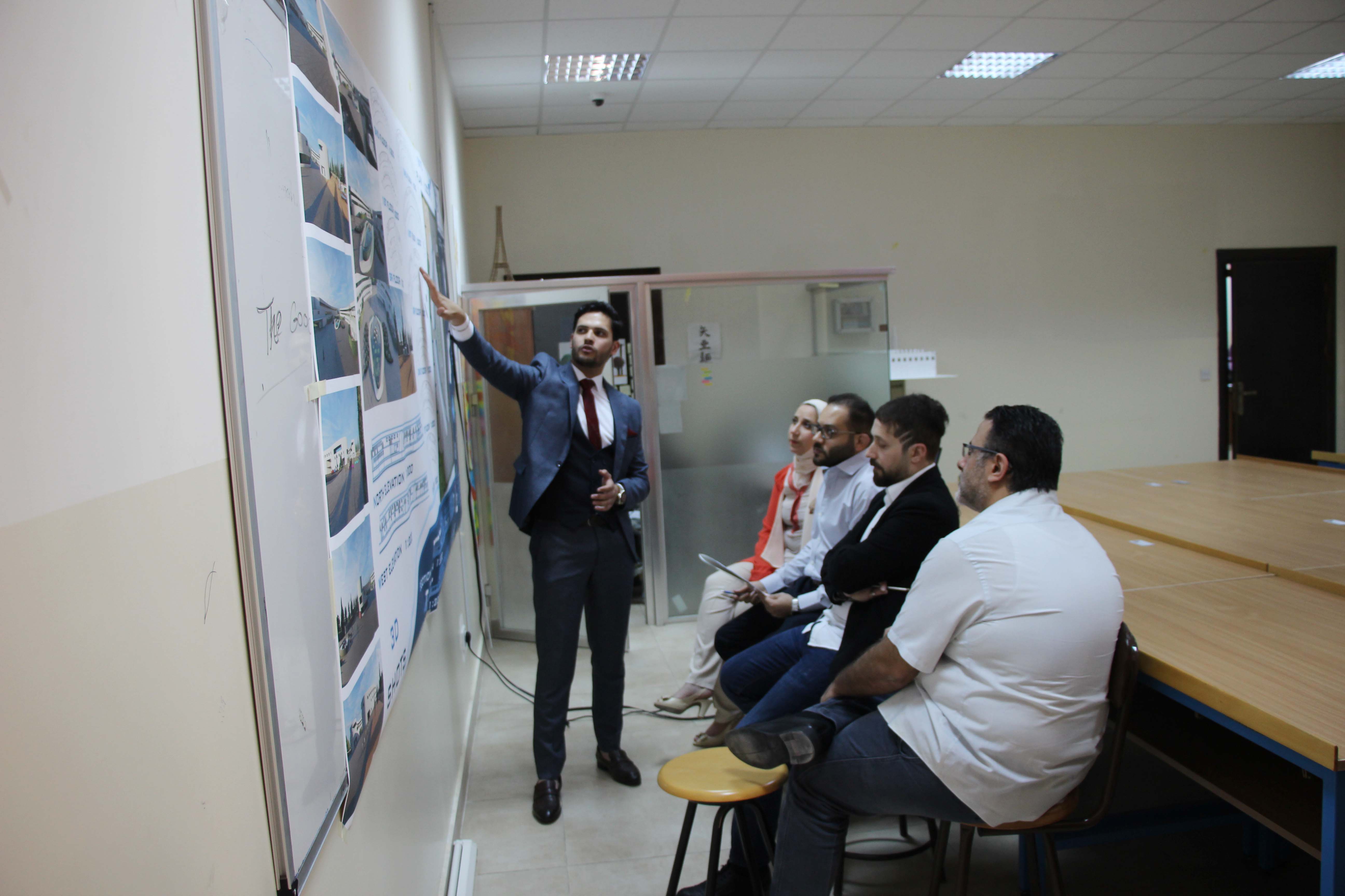 مشروع إنشاء مسار سياحي في مدينة عجلون أحد مشاريع تخرج قسم هندسة العمارة في "عمان العربية"2