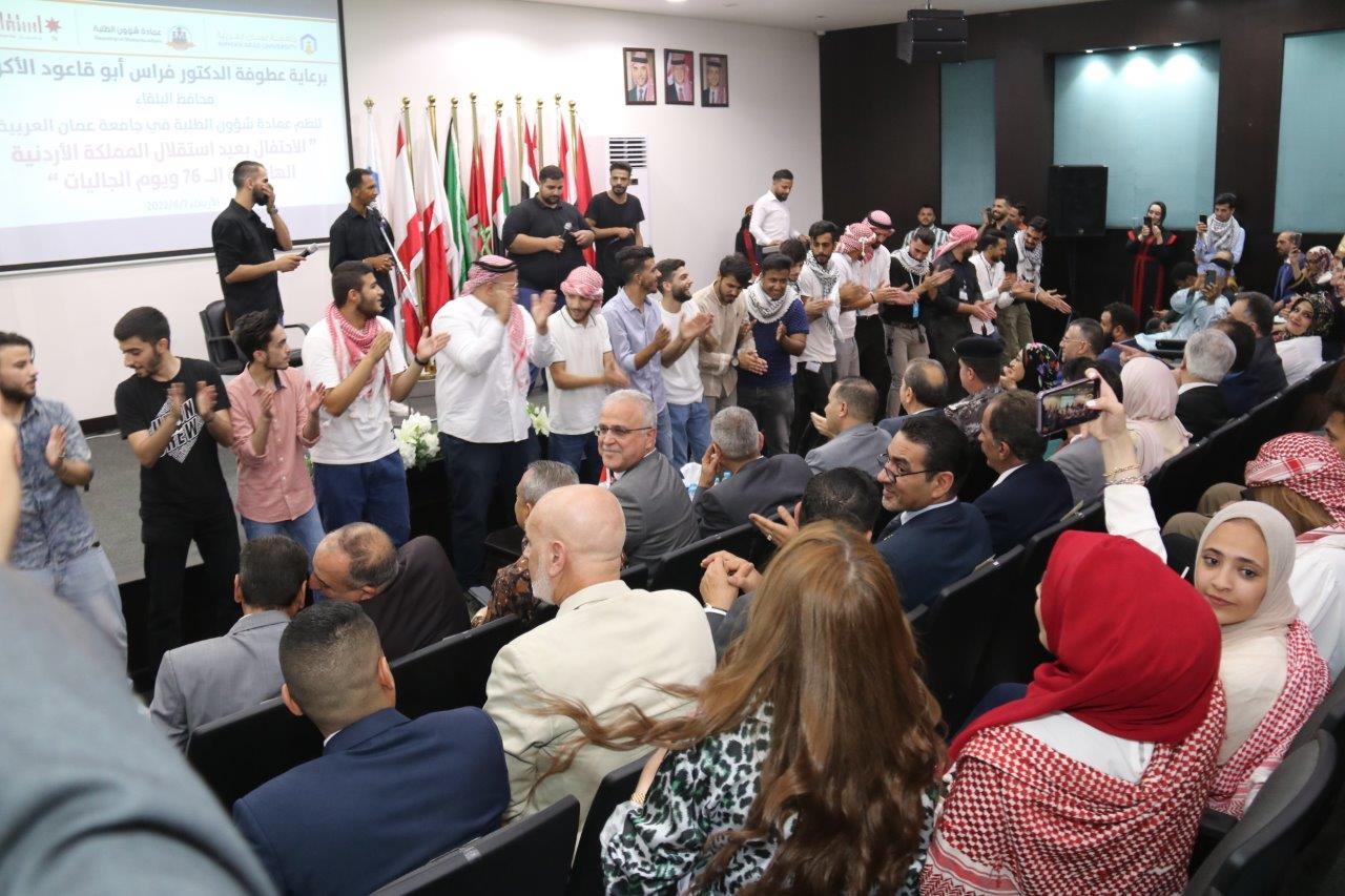 محافظ البلقاء يرعى احتفال عيد الاستقلال ويوم الجاليات في "عمان العربية"8