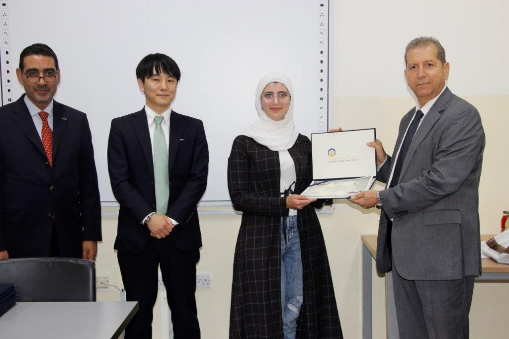 تخريج الفوج الأول من دارسي اللغة اليابانية من بواكير التعاون بين "عمان العربية" وجمعية جايكا اليابانية7