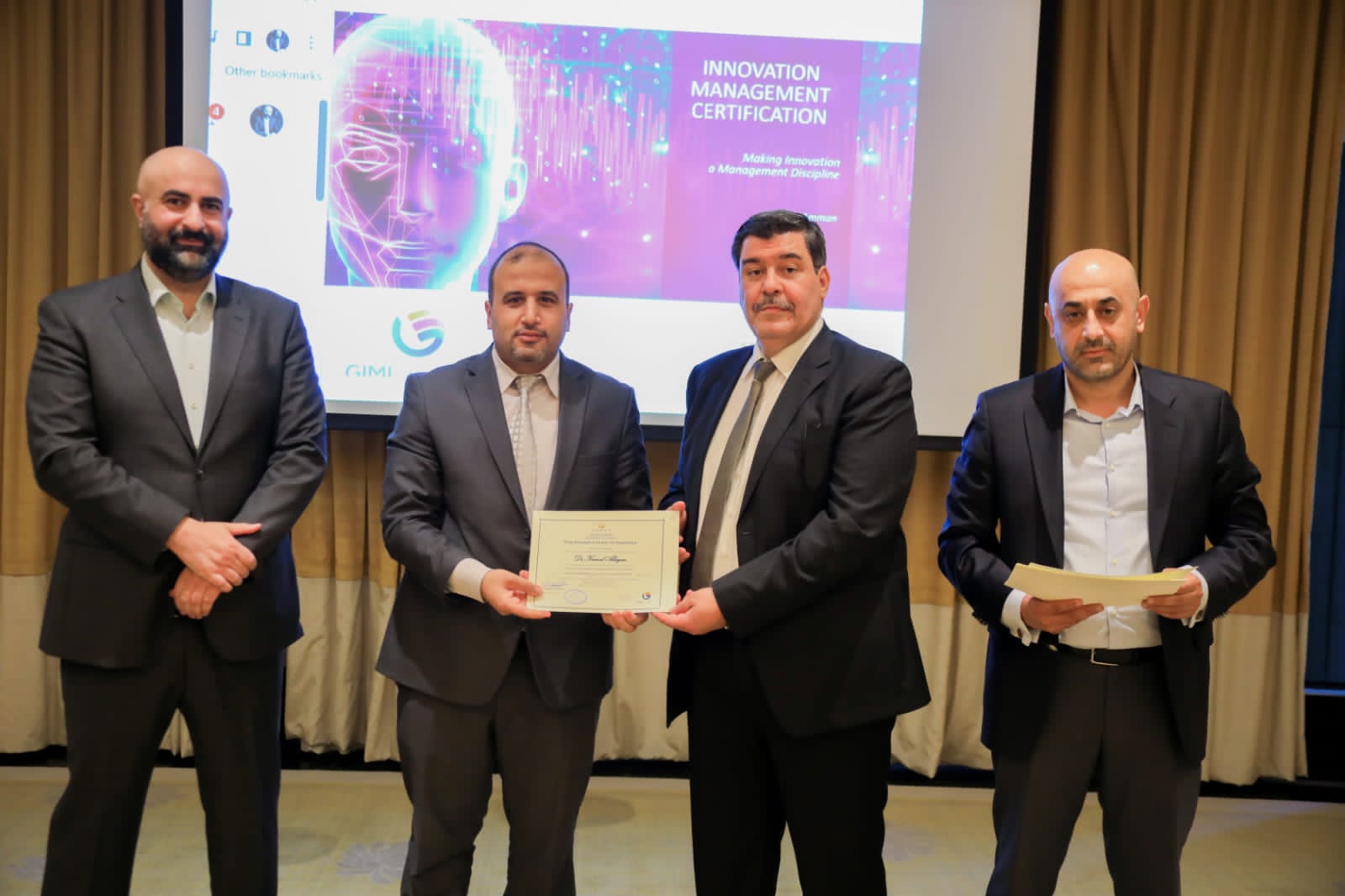 جامعة عمان العربية تشارك في تدريب إداري ابتكار معتمد للجامعات الخاصة4