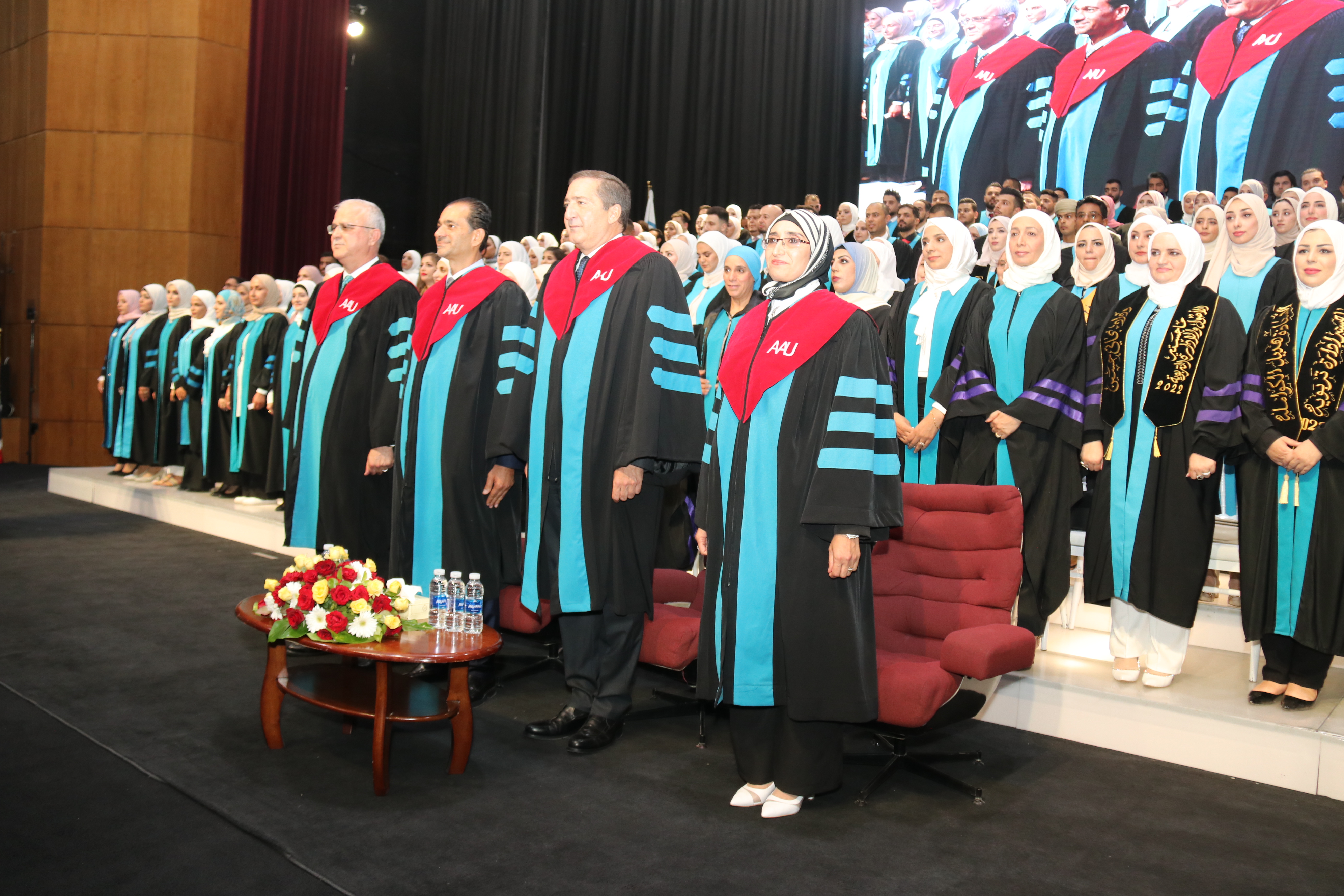 مشاهد أولية لاحتفالات جامعة عمان العربية بخريجيها للعام الدراسي 2021-202212