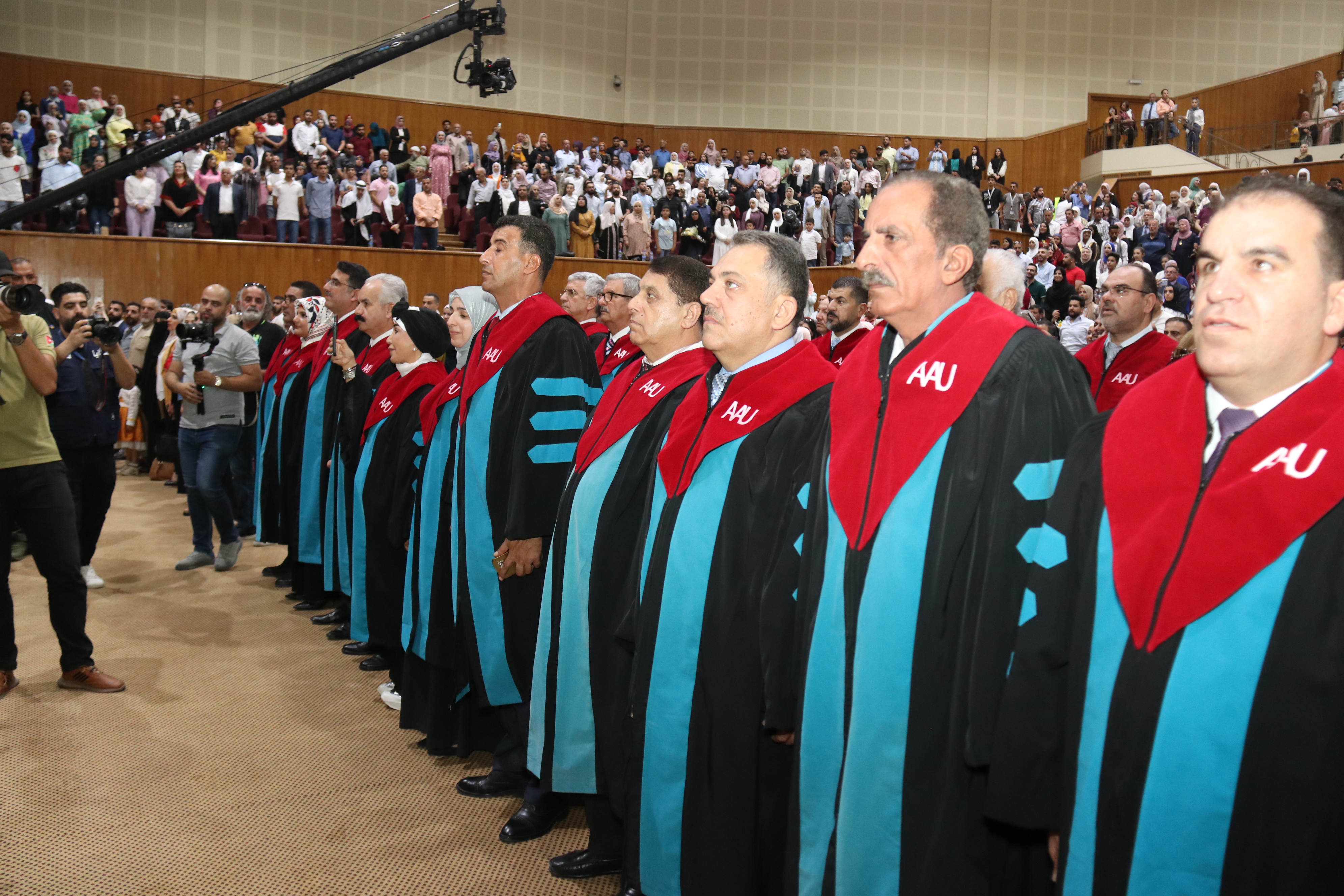 مشاهد أولية لاحتفالات جامعة عمان العربية بخريجيها للعام الدراسي 2021-202214