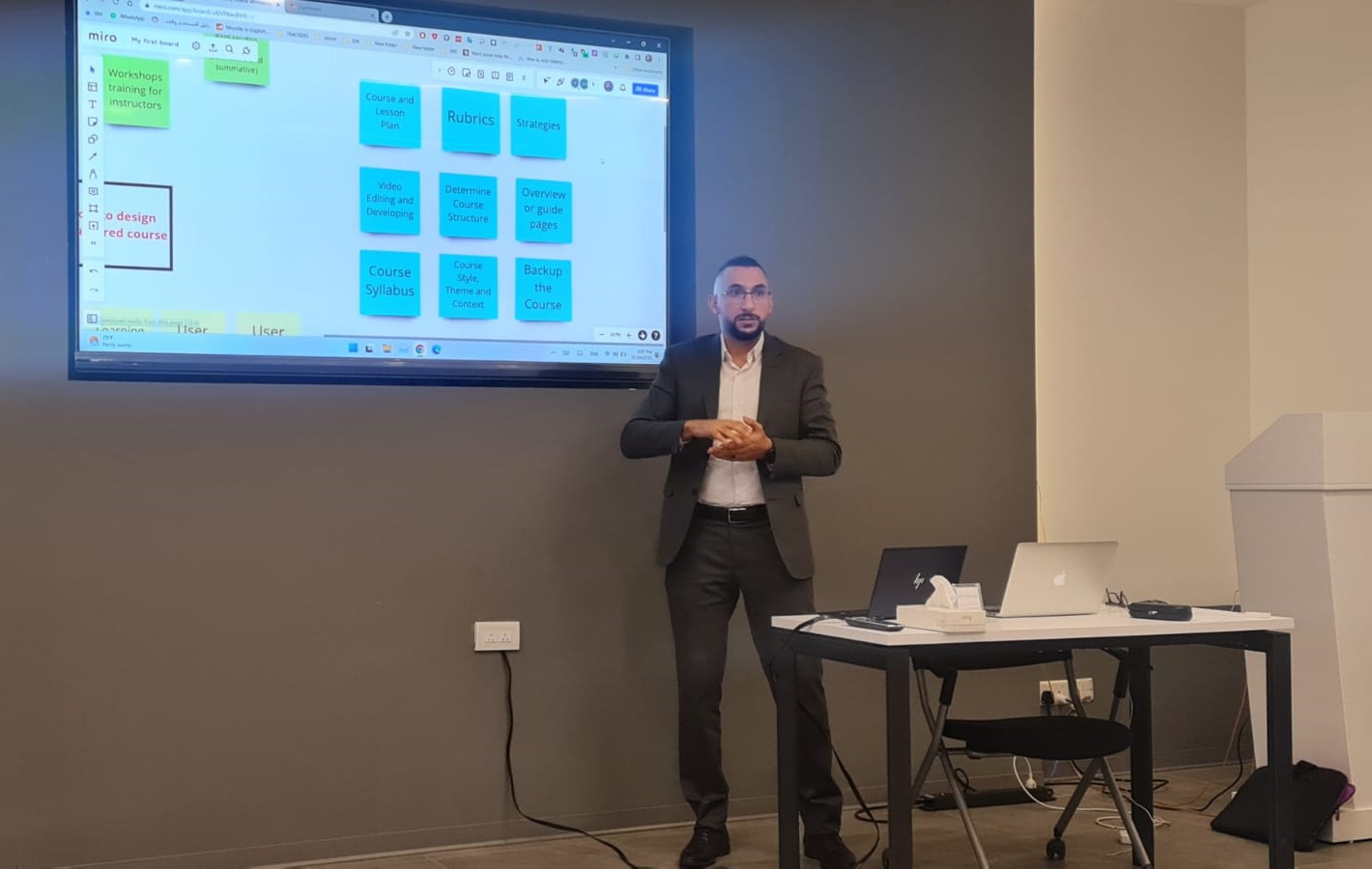"عمان العربية" تعرض تجربتها في نظام إدارة التعلم الالكتروني بالاشتراك مع المؤسسة الألمانية للتعاون الدولي (GIZ)2