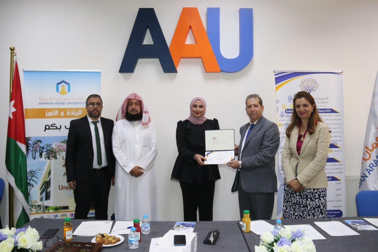 تخريج الفوج الأول والثاني من دبلوم الإرشاد الروحي في جامعة عمان العربية16