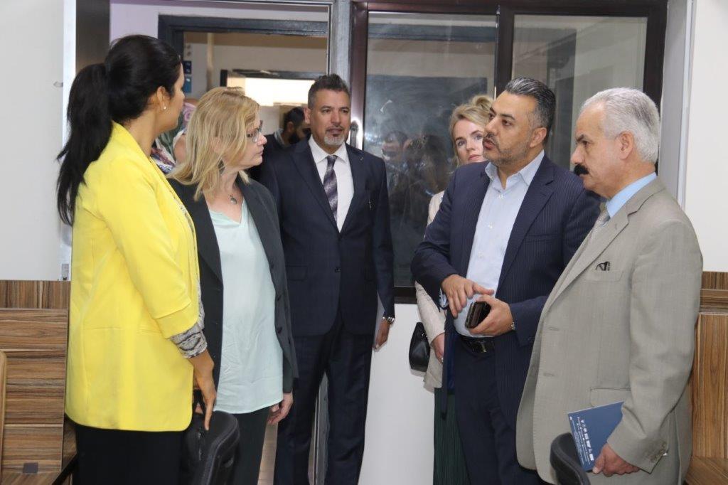 "عمان العربية" تستقبل وفداً من عدة جامعات هولندية لبحث سبل التعاون19