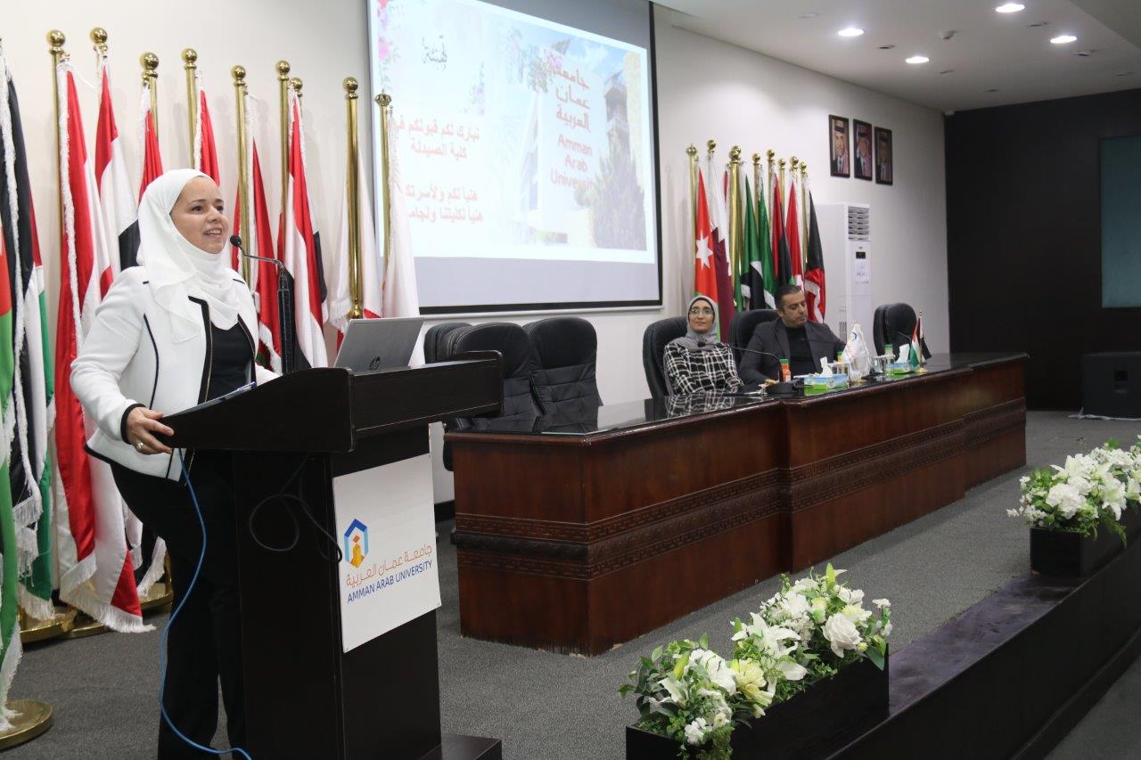 خريجو الصيدلة في " عمان العربية " يسردون قصص نجاحهم للطلبة المستجدين6