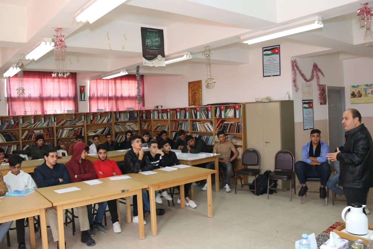 فعاليات "أسبوع الريادة العالمي" في جامعة عمان العربية5