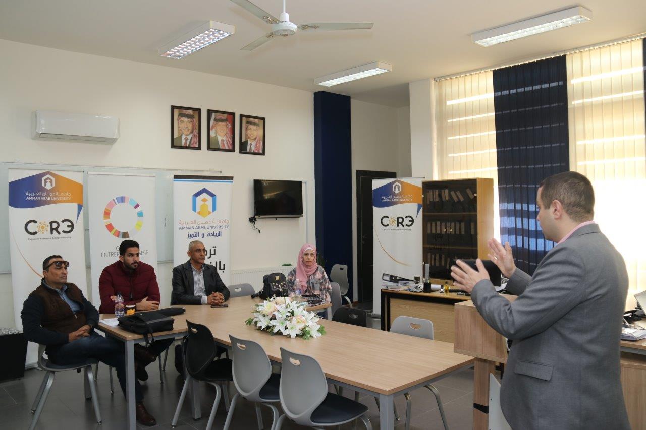 فعاليات "أسبوع الريادة العالمي" في جامعة عمان العربية8