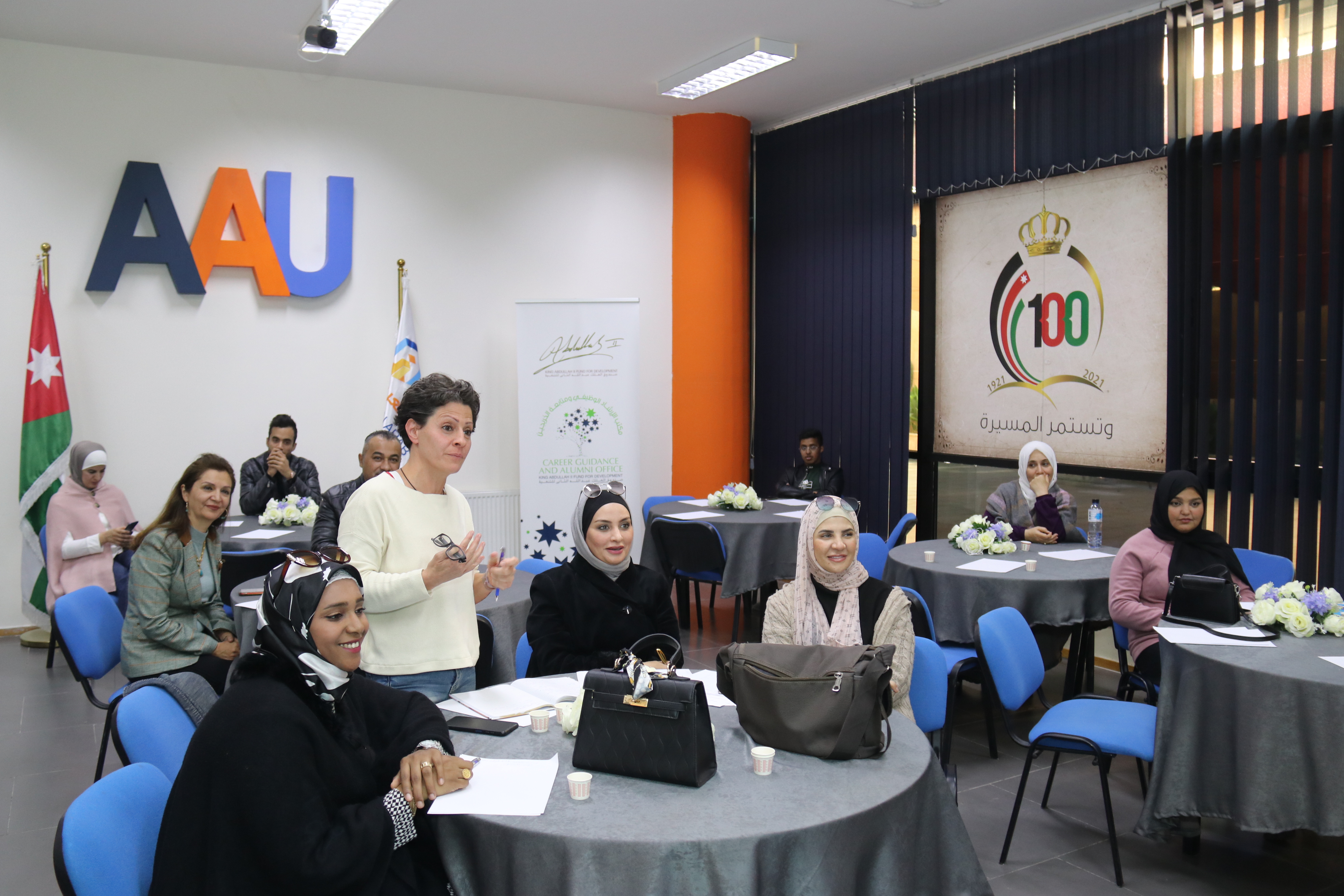 العناية بالذات ورشة عمل في " عمان العربية "2