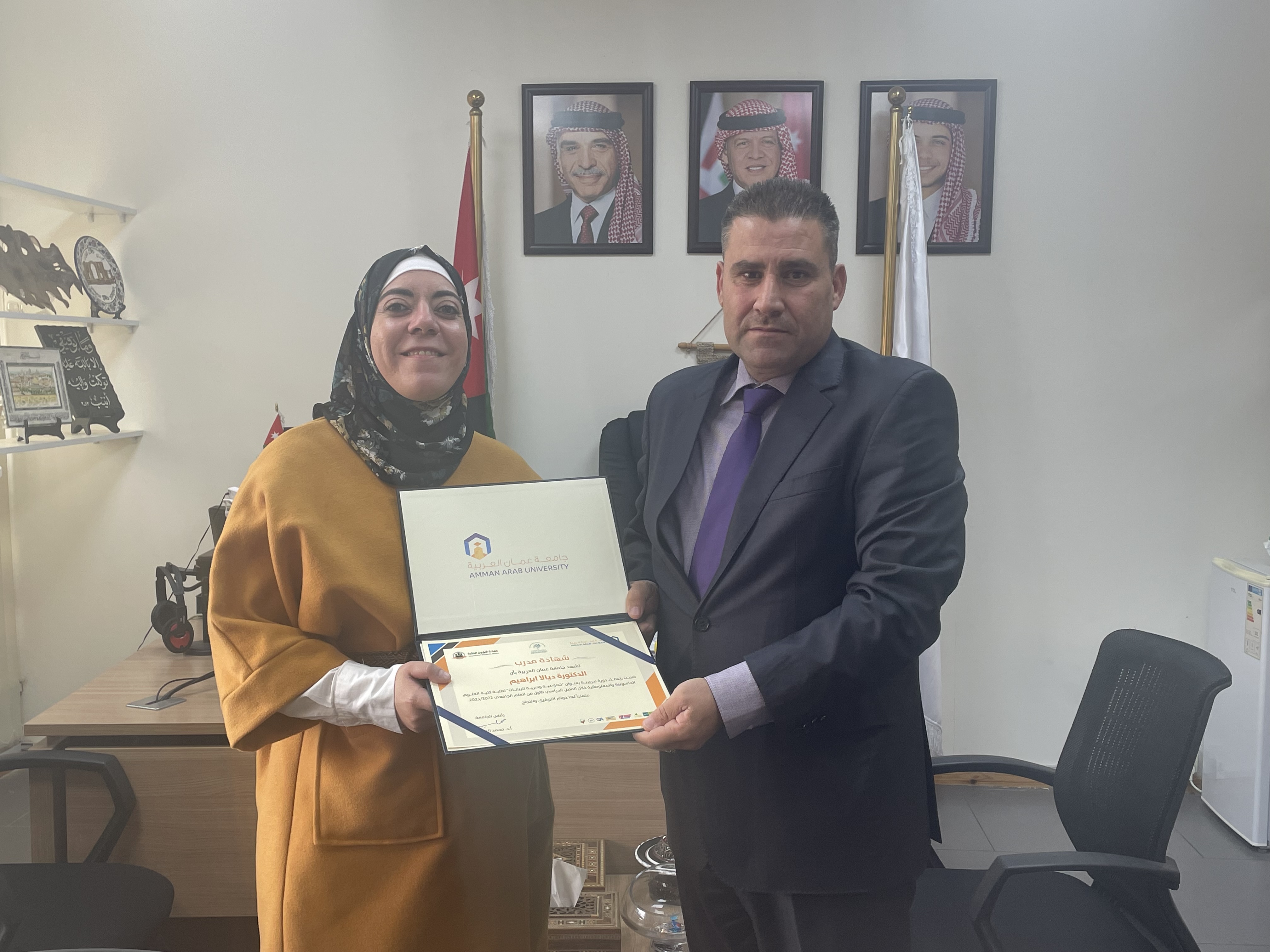 دورات نوعية لطلبة "عمان العربية" ضمن محفظة مهارات الطالب3