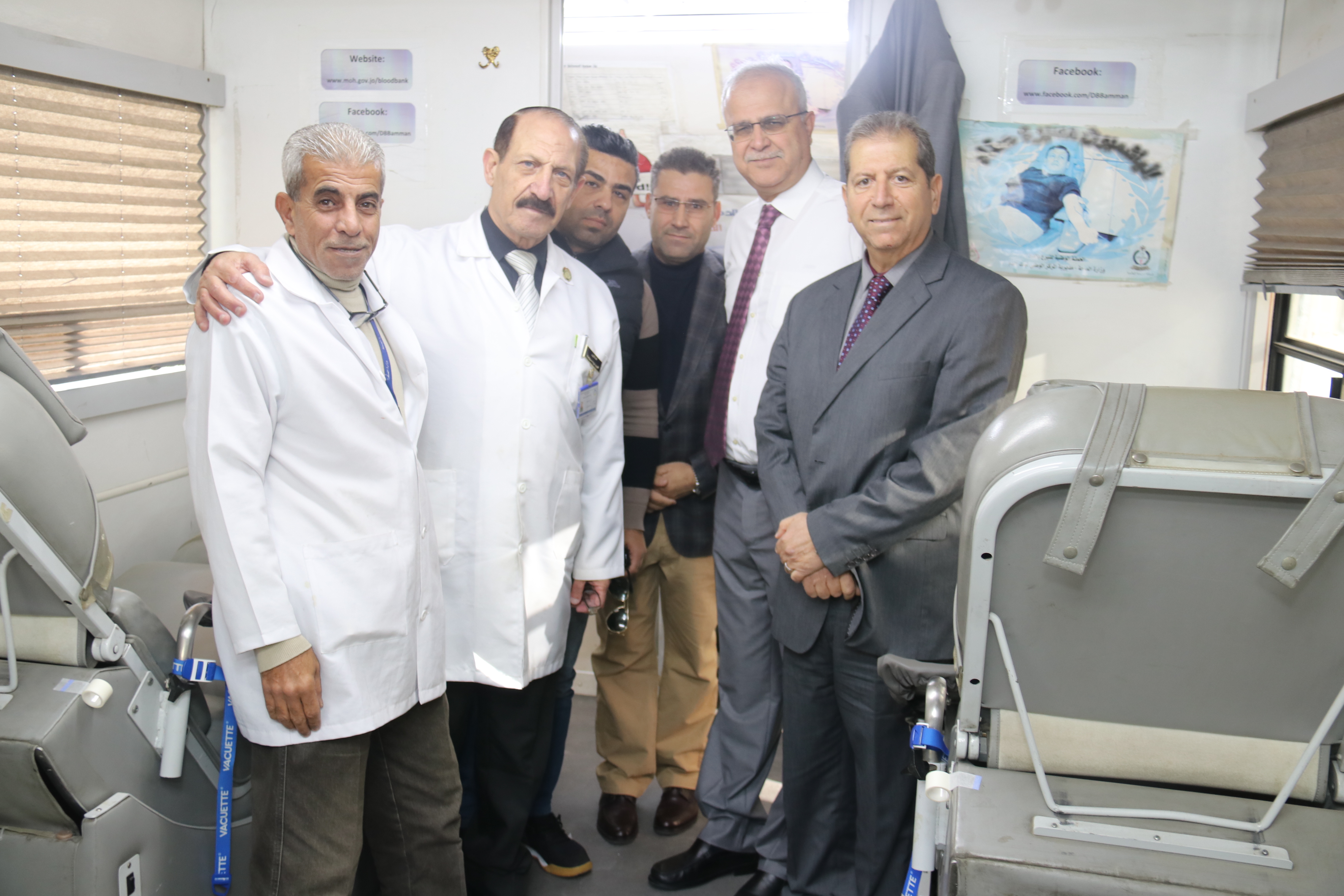 حملة للتبرع بالدم في جامعة عمان العربية4