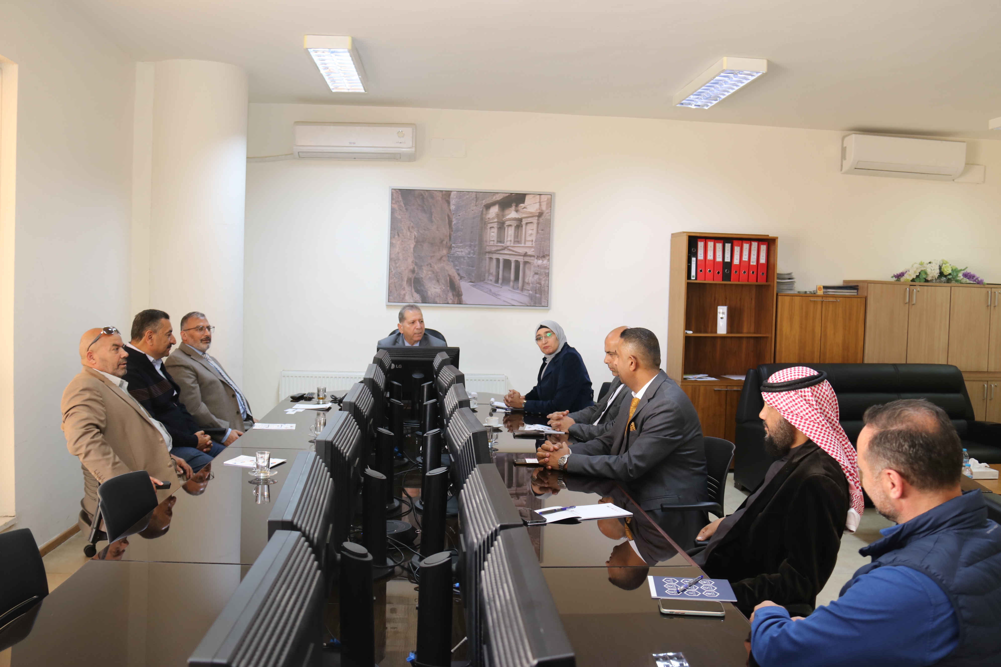 رئيس "عمّان العربية" يستقبل وفداً من منظمة المهمة الموحدة للإغاثة والتنمية (UMR)1