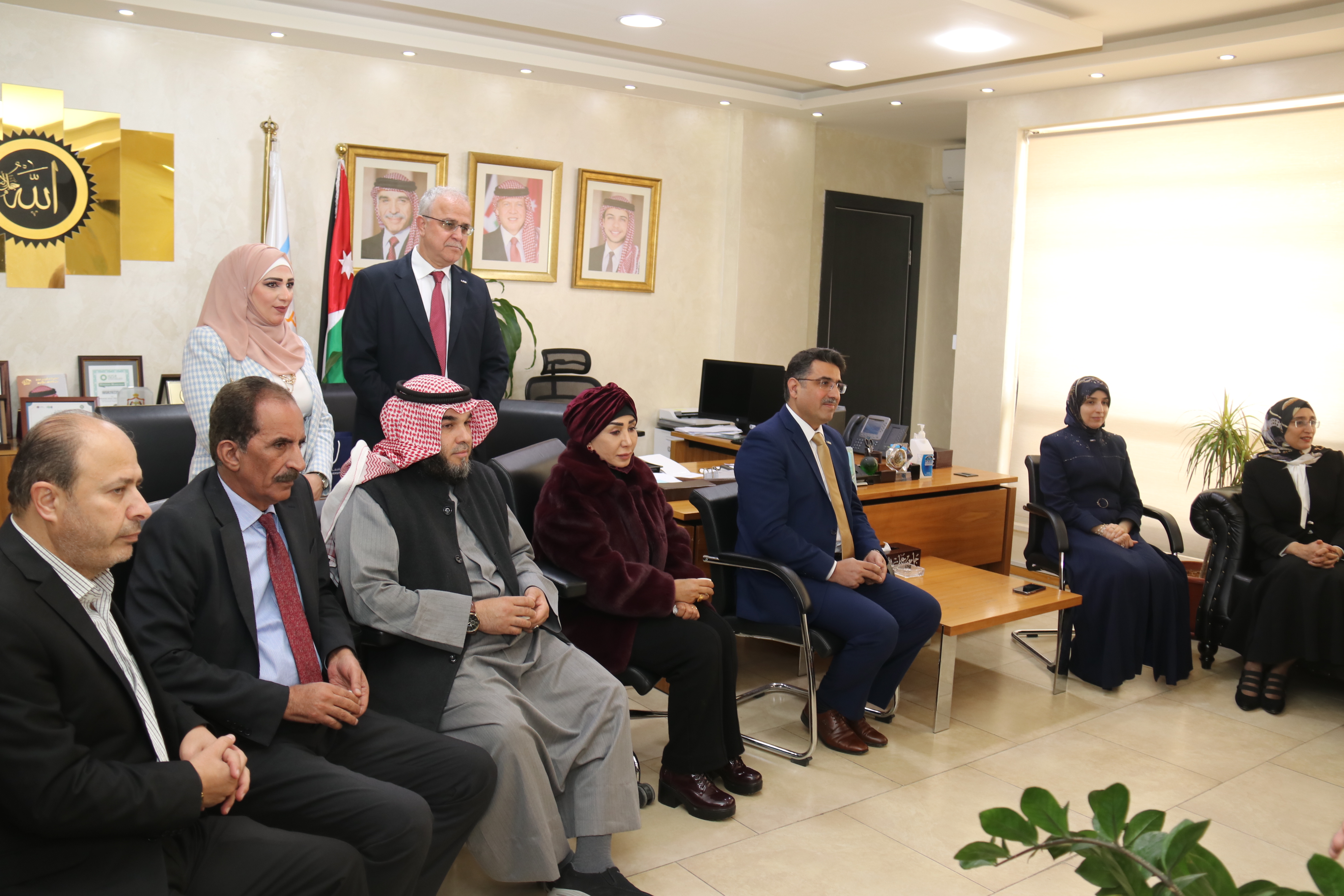 مذكرة تفاهم بين الحديقة النباتية الملكية وجامعة عمان العربية3