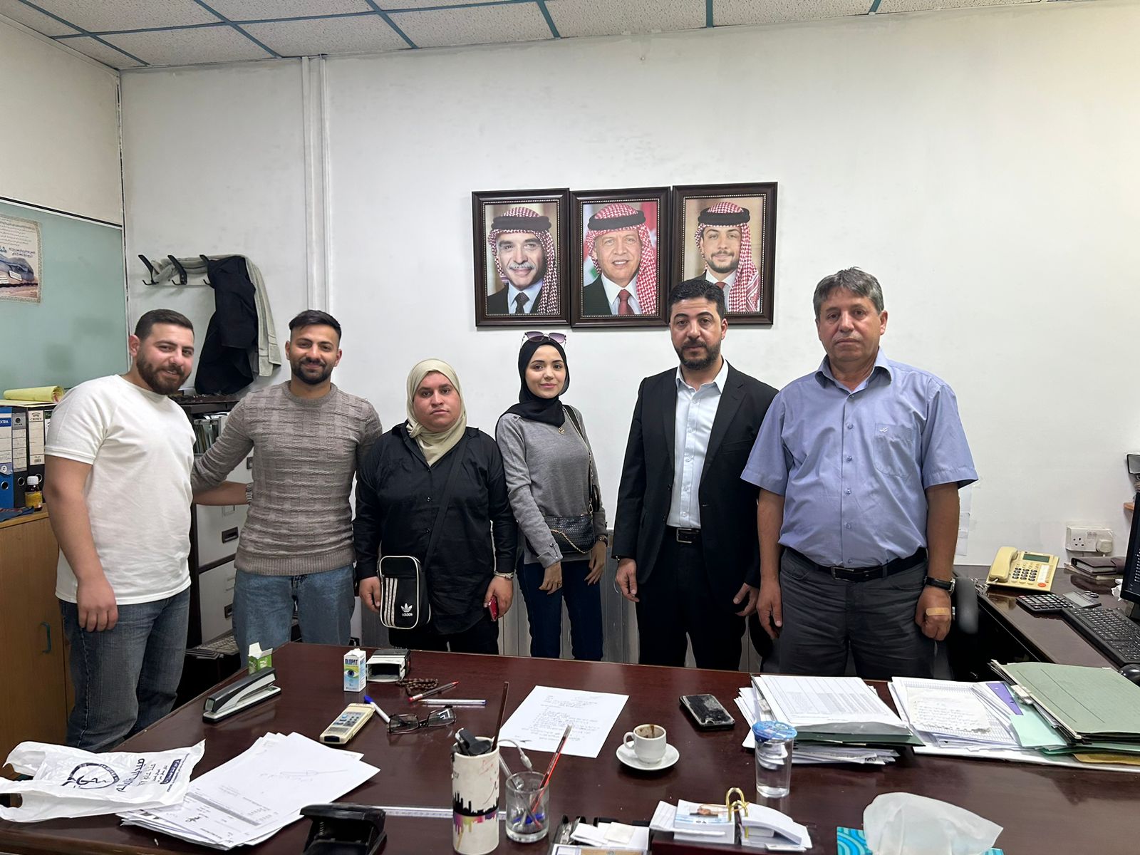طلبة الأعمال في "عمان العربية" يزورون الشركة العربية لصناعة الألومنيوم2