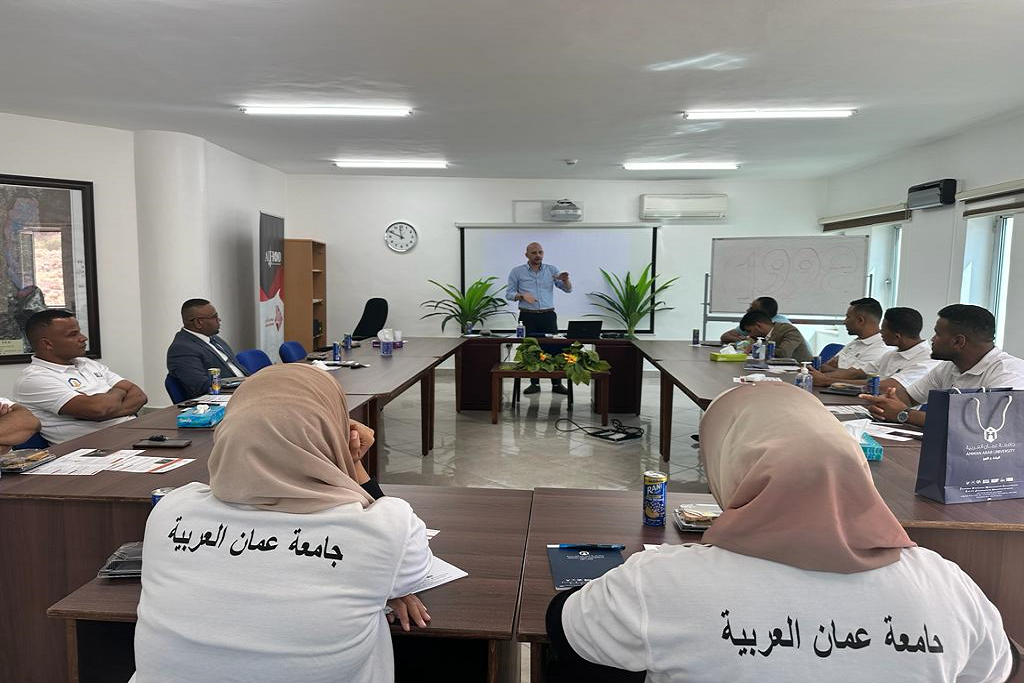 زيارة لـ "أعمال عمان العربية" لشركة برومين الأردن 2