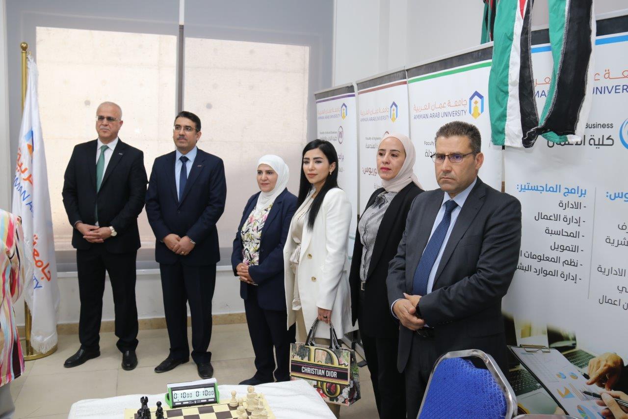 "عمان العربية" تنظم بطولة ولي العهد الأولى للشطرنج للجامعات الاردنية 5