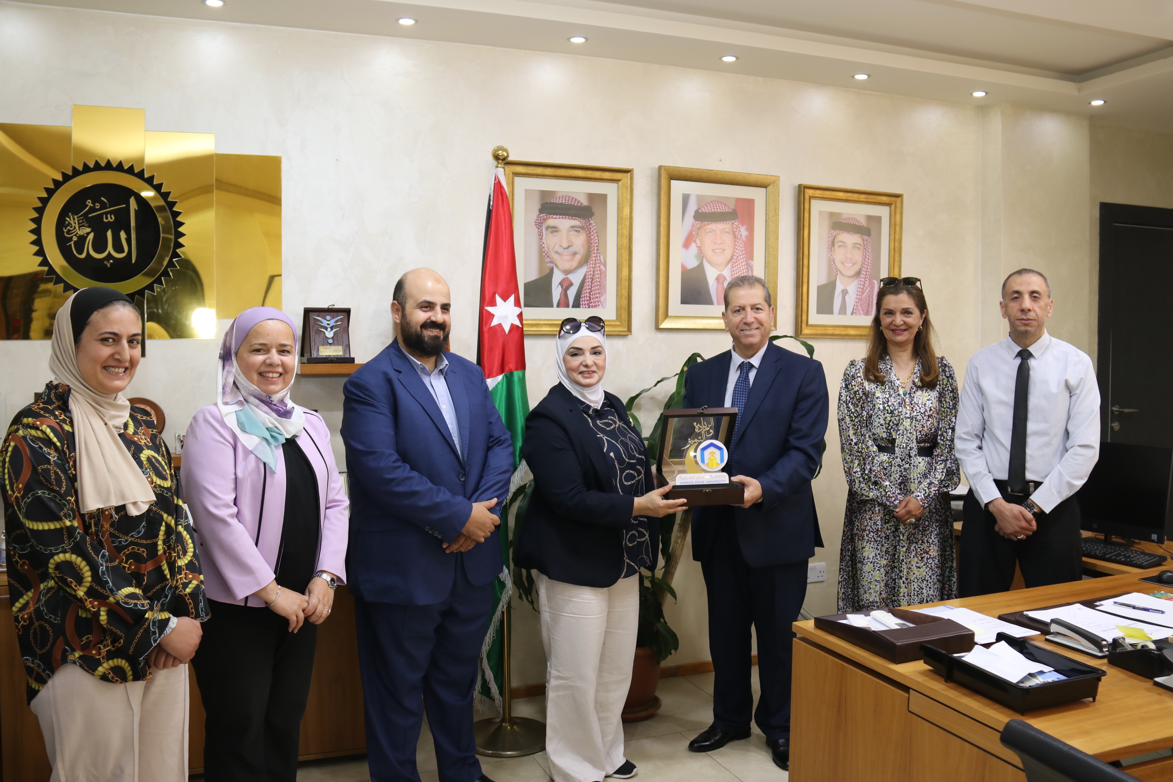 مركز التدريب الصحي لدعم الحياة الأساسي في صيدلة "عمّان العربية" يحصل على الاعتماد الدولي3