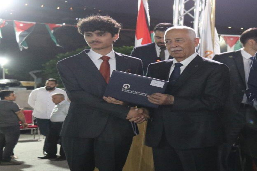 العيسوي يرعى احتفال جامعة عمان العربية76