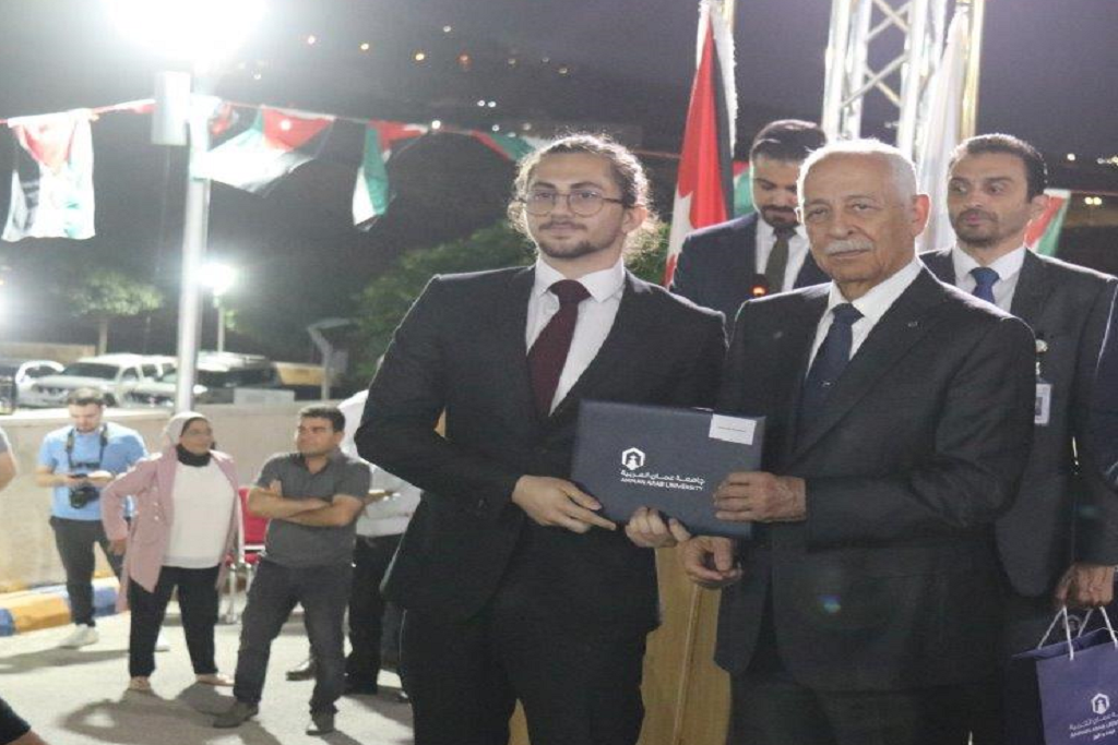 العيسوي يرعى احتفال جامعة عمان العربية78