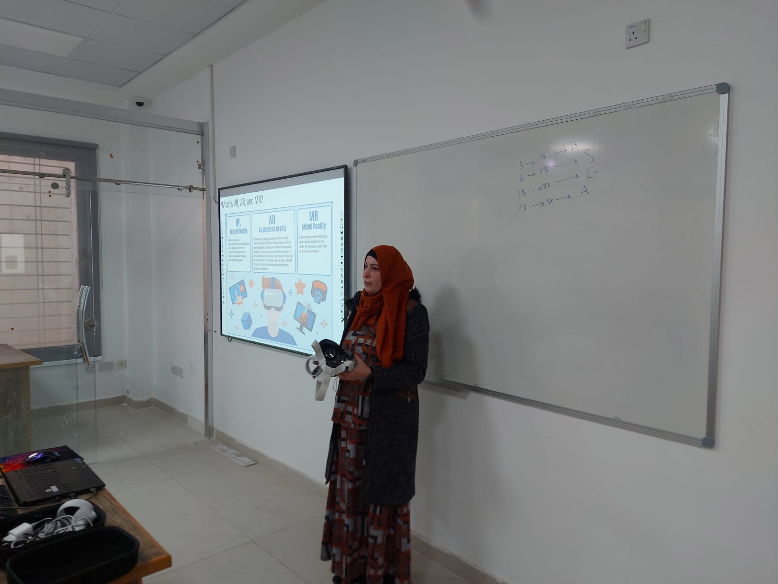 ورشة تدريبية بعنوان "استكشاف عالم الميتافيرس" في جامعة عمان العربية2