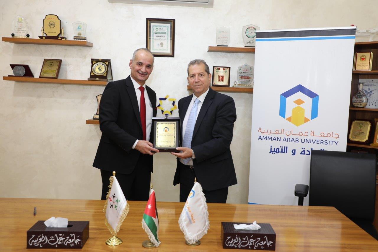 مذكرة تعاون مشترك بين جامعة عمان العربية والمؤسسة التعاونية الأردنية8