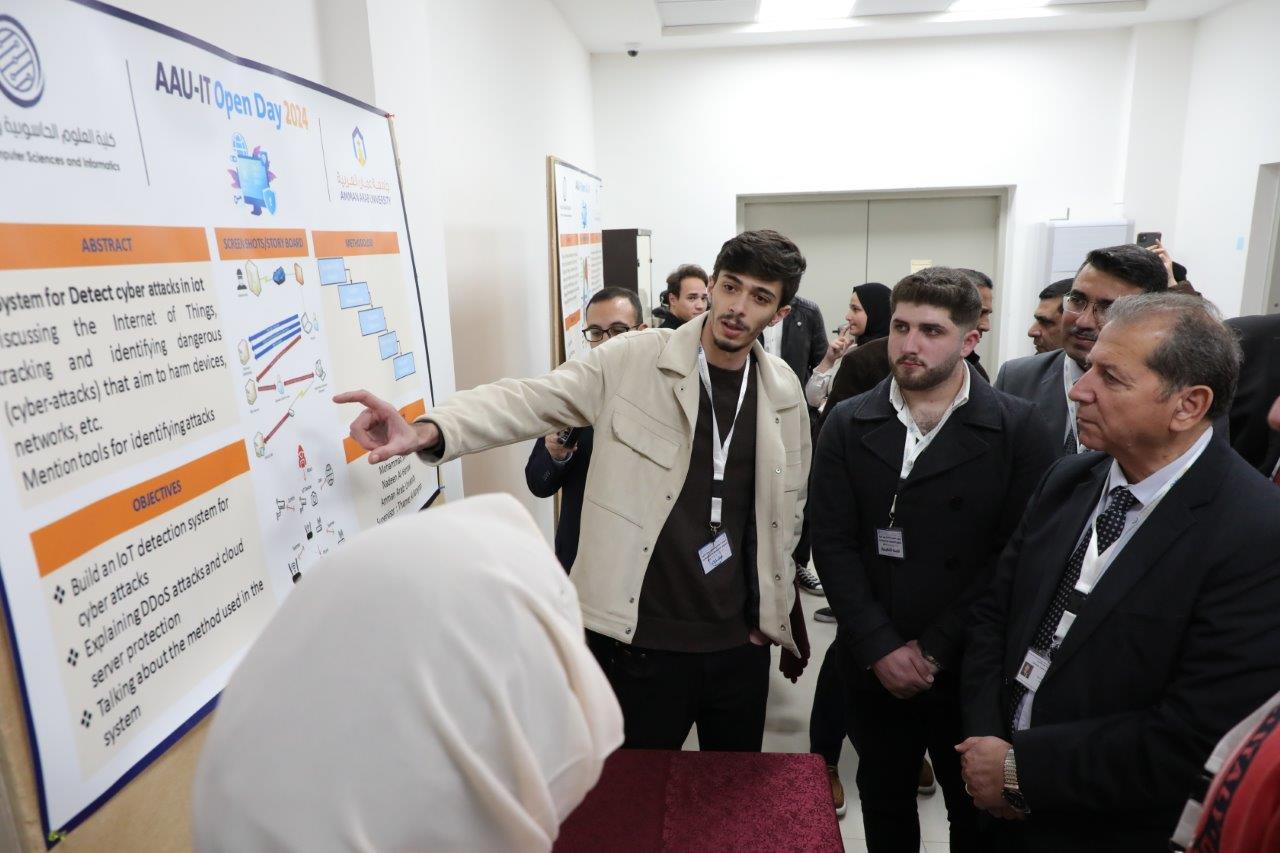 حاسوبية "عمان العربية" تقيم فعاليات اليوم العلمي المفتوح 2024 30