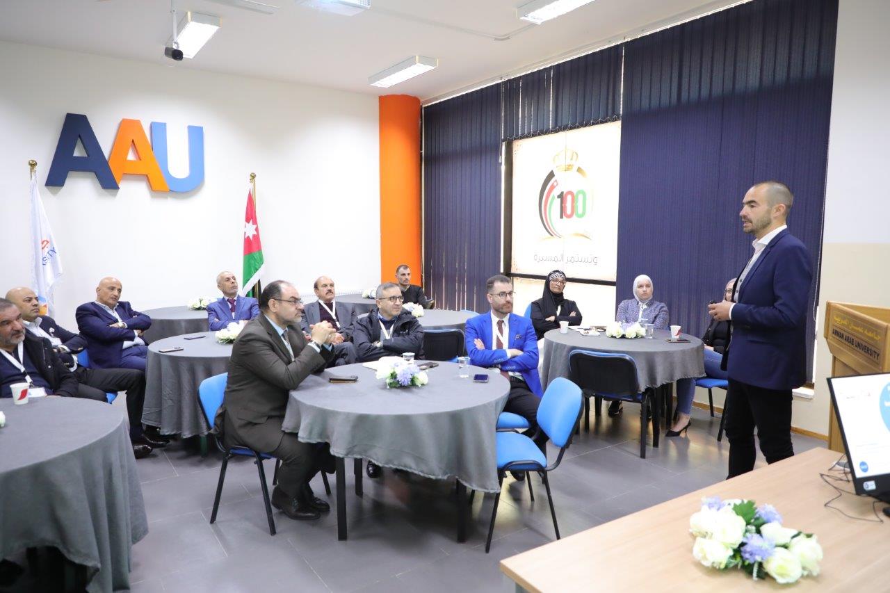 ورشة تعريفية لمؤسسة DAAD الألمانية في جامعة عمان العربية5