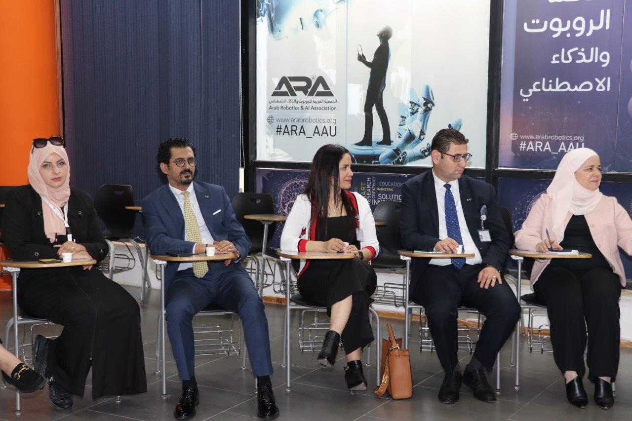 ورشة تدريبية في جامعة عمان العربية بعنوان "براءات الاختراع والملكية الفكرية"2