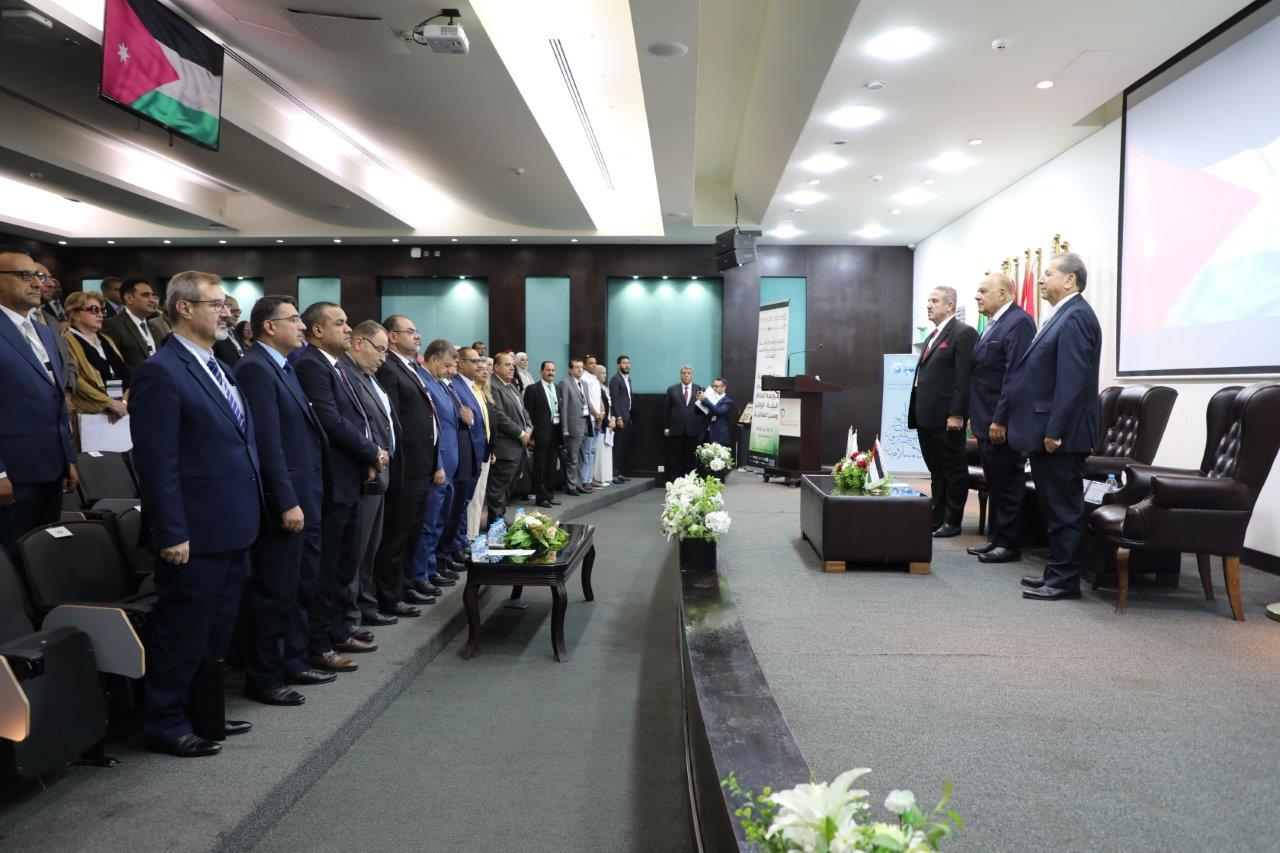 الأمين العام لأتحاد الجامعات العربية يرعى افتتاح المؤتمر الدولي الثاني للمجلس العربي للتنمية المستدامة في جامعة عمان العربية10