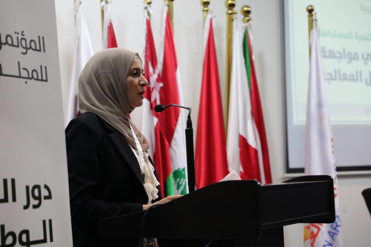 الأمين العام لأتحاد الجامعات العربية يرعى افتتاح المؤتمر الدولي الثاني للمجلس العربي للتنمية المستدامة في جامعة عمان العربية16