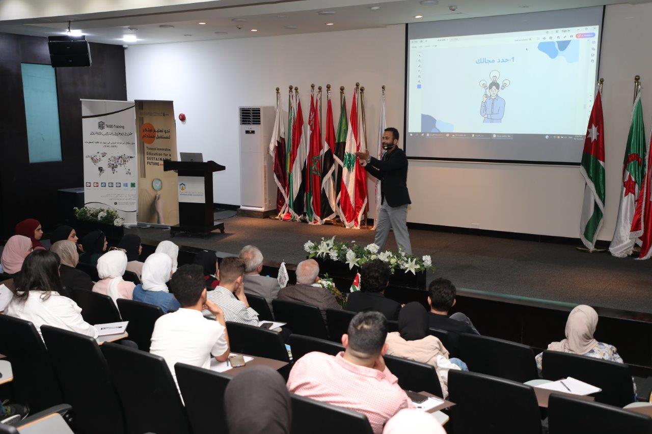 استشارات وتدريب عمان العربية ينفذ ورشة "اكتشف قدراتك" بالتعاون مع مجتمع طلال أبو غزالة للمعرفة6