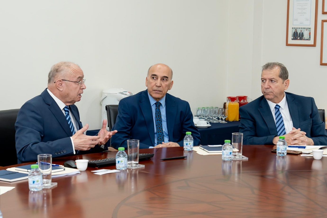 رئيس جامعة عمان العربية يزور الجامعة الاسترالية في الكويت2