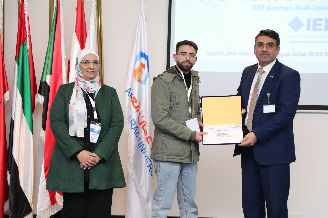 جامعة عمان العربية تفتتح الفرع الطلابي لمنظمة IEEE وتستعرض ابتكارات الطلبة في مجالات الهندسة والتكنولوجيا43