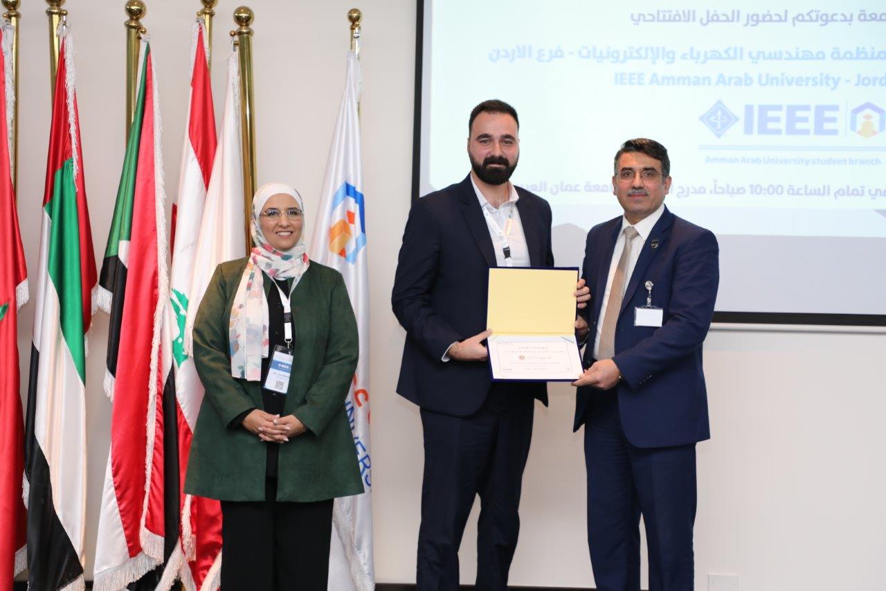 جامعة عمان العربية تفتتح الفرع الطلابي لمنظمة IEEE وتستعرض ابتكارات الطلبة في مجالات الهندسة والتكنولوجيا50