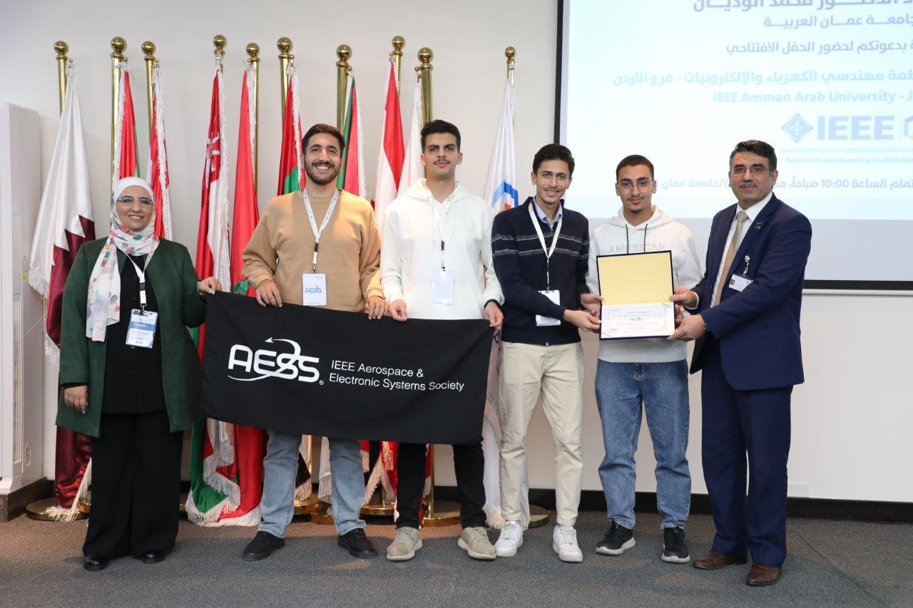 جامعة عمان العربية تفتتح الفرع الطلابي لمنظمة IEEE وتستعرض ابتكارات الطلبة في مجالات الهندسة والتكنولوجيا54