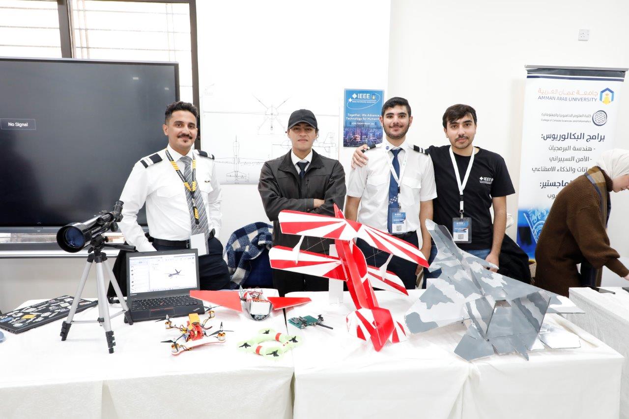 جامعة عمان العربية تفتتح الفرع الطلابي لمنظمة IEEE وتستعرض ابتكارات الطلبة في مجالات الهندسة والتكنولوجيا6