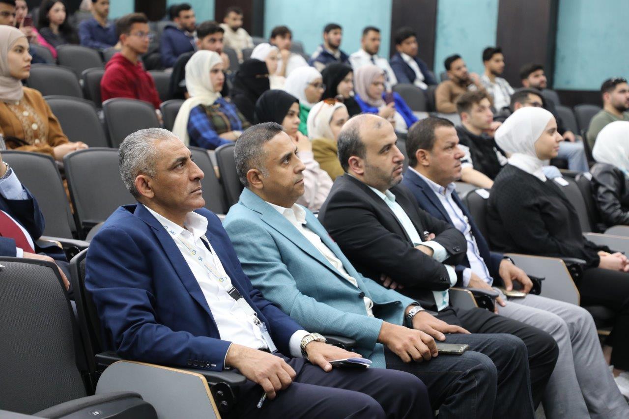 رئيس جامعة عمان العربية يستقبل وفداً من جامعة الحسين التقنية9