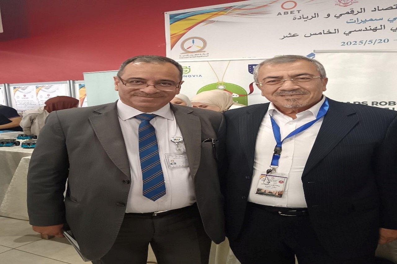 "كلية علوم الطيران في "عمان العربية" تشارك في اليوم العلمي الهندسي الخامس عشر لتعزيز الابتكار والصناعة1