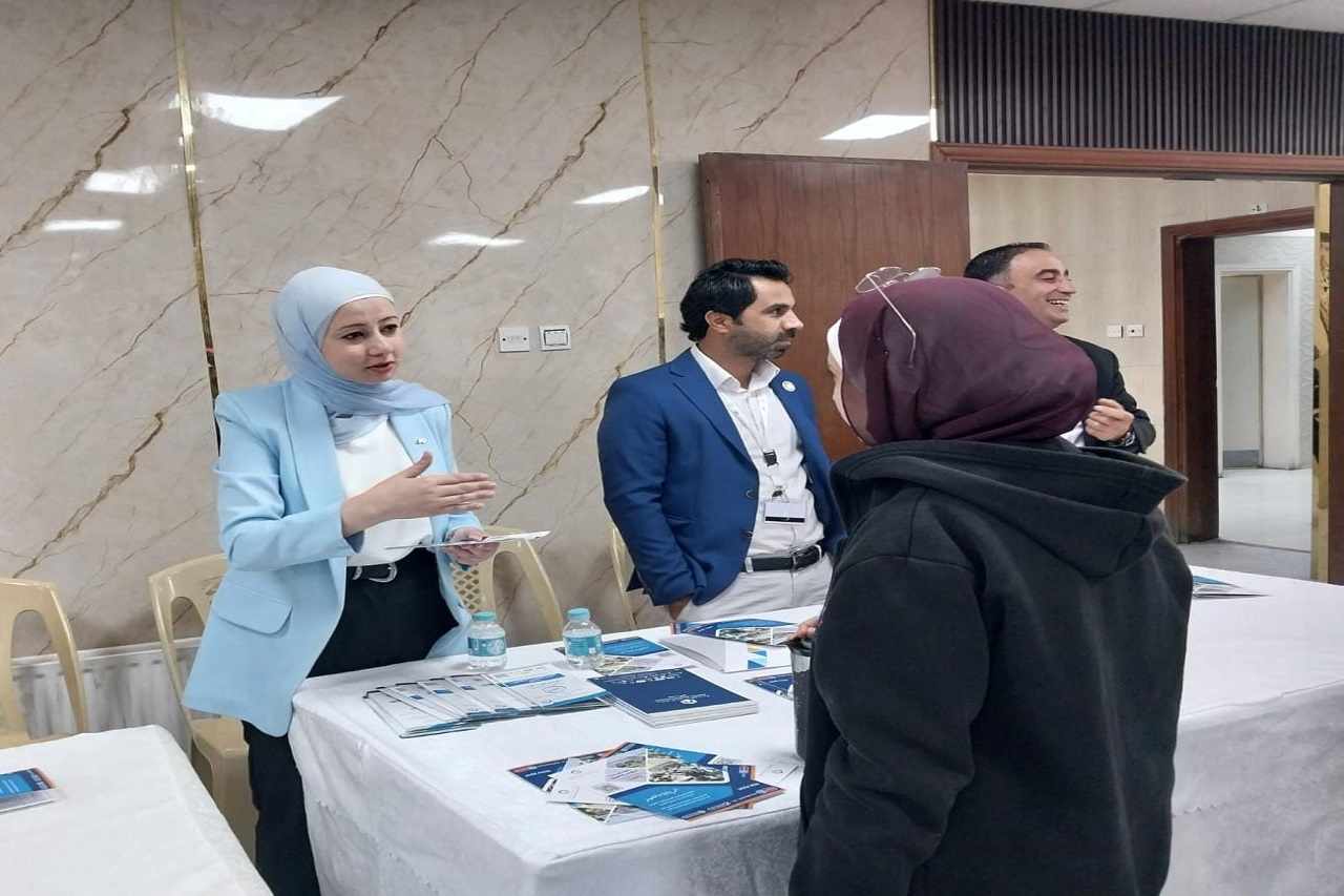 جامعة عمان العربية تشارك مدارس الاتحاد في فعالية "يوم التحدث الوظيفي"1