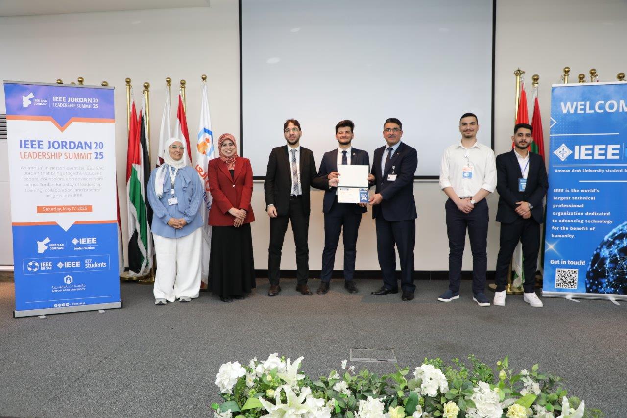 جامعة عمان العربية تستضيف قمة IEEE Jordan Leadership Summit 2025 22
